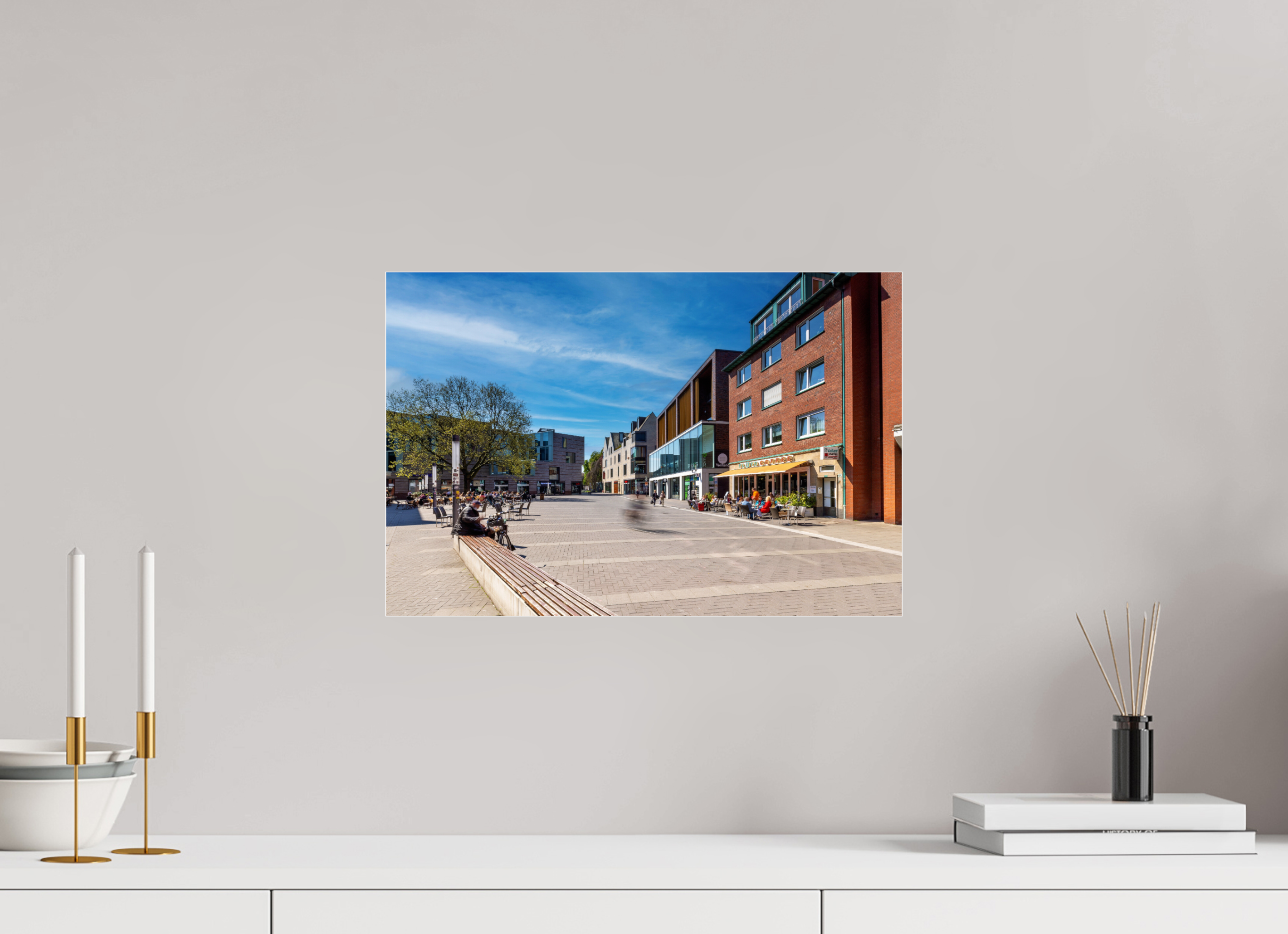 45 x 30 cm, Photo Print Under Acrylic Glass Stubengasse - Innenstadt
