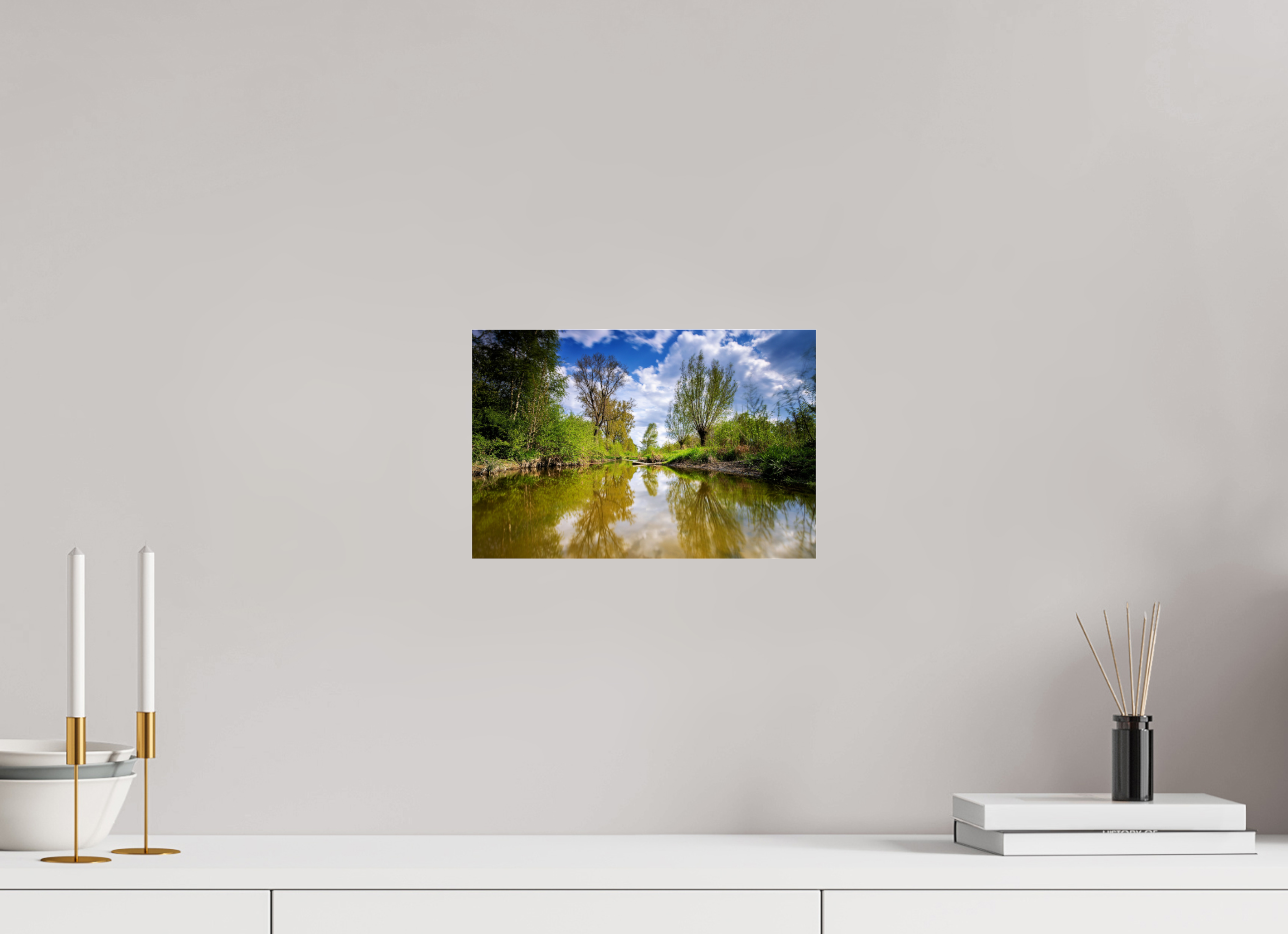 30 x 20 cm, Photo Print Under Acrylic Glass Aa - Renaturierung / 2