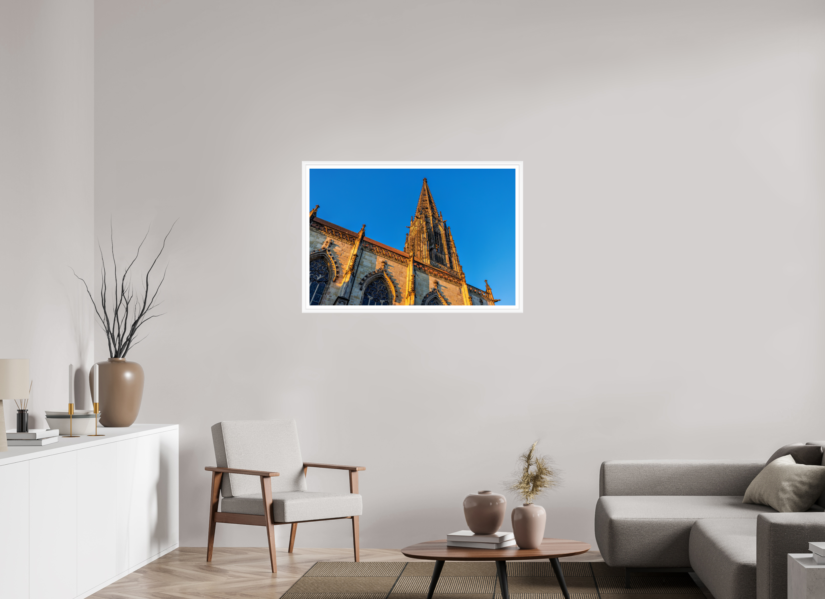 105 x 70 cm, Bern weiß und Rand Lamberti seitlich