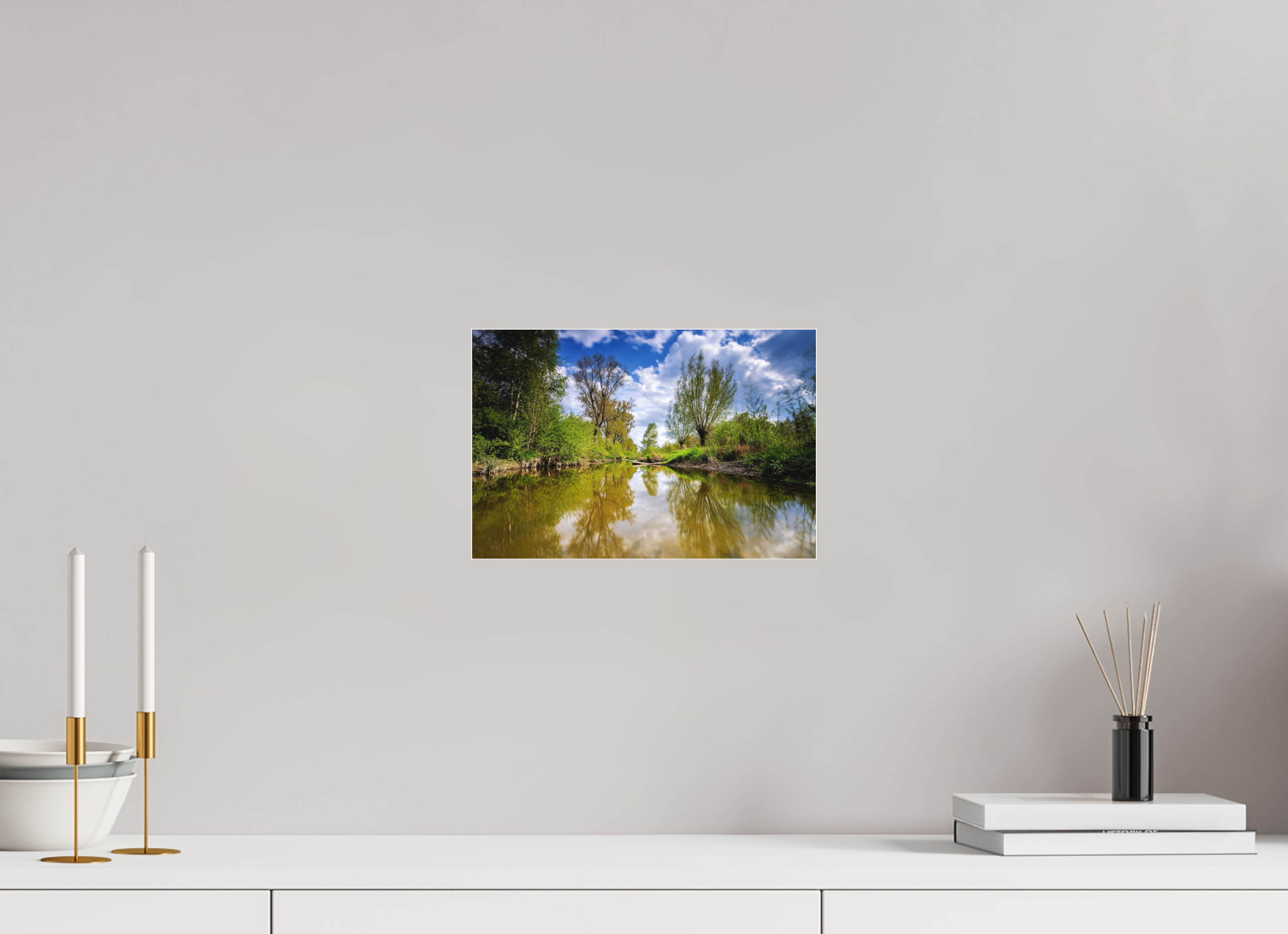 30 x 20 cm, Acrylglas Fine Art Pigmentdruck Aa - Renaturierung / 2