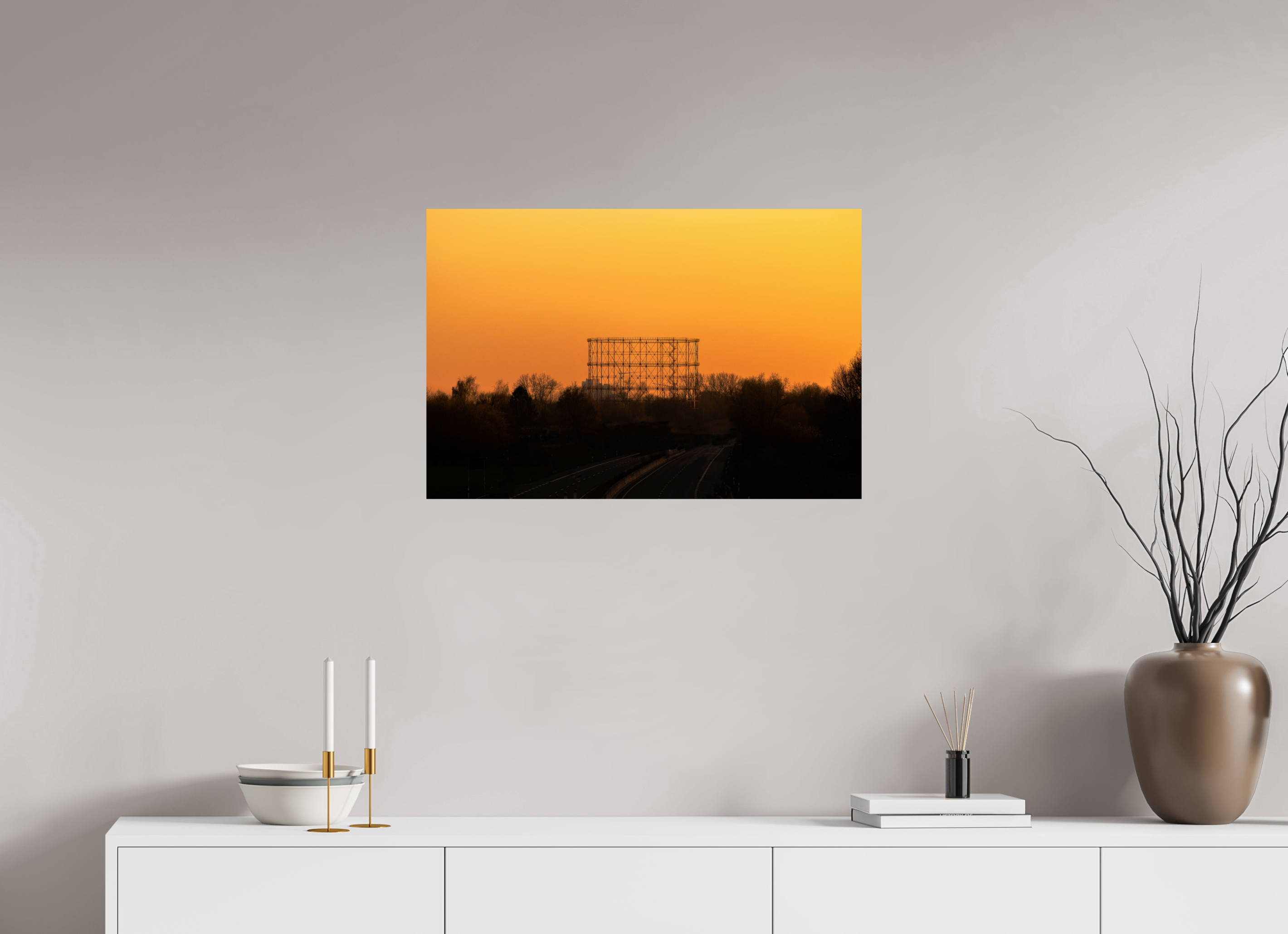 75 x 50 cm, Baryta - Fine Art Der Gasometer