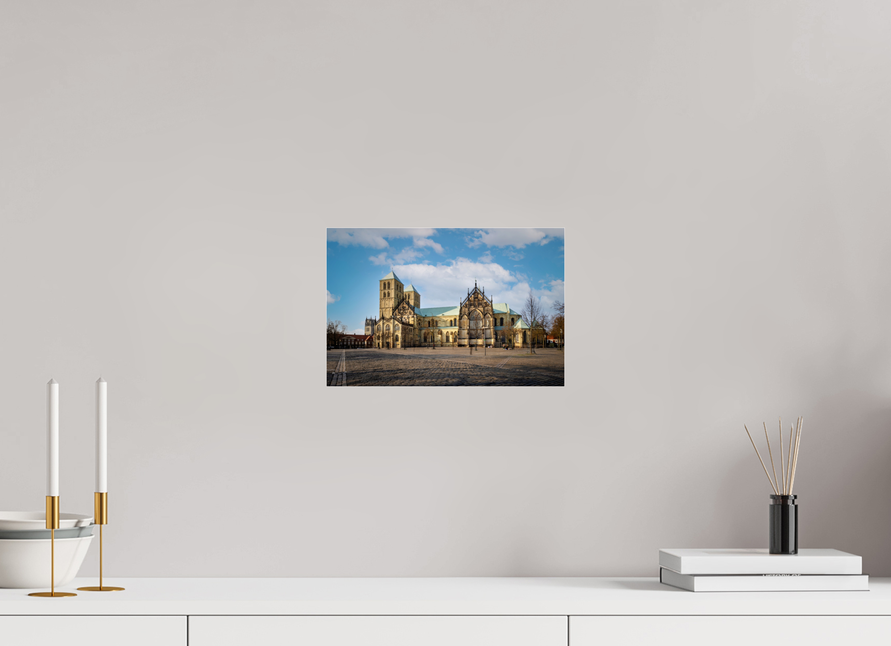 30 x 20 cm, Photo Print Under Acrylic Glass Der Dom