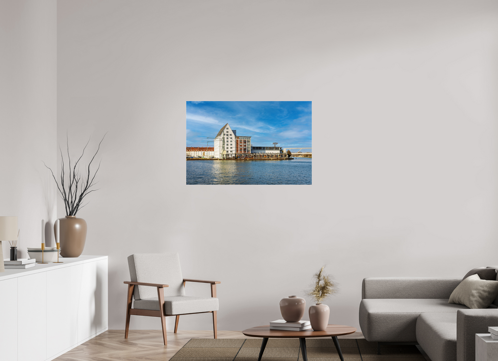 105 x 70 cm, Photo Print Under Acrylic Glass Kuhr Speicher