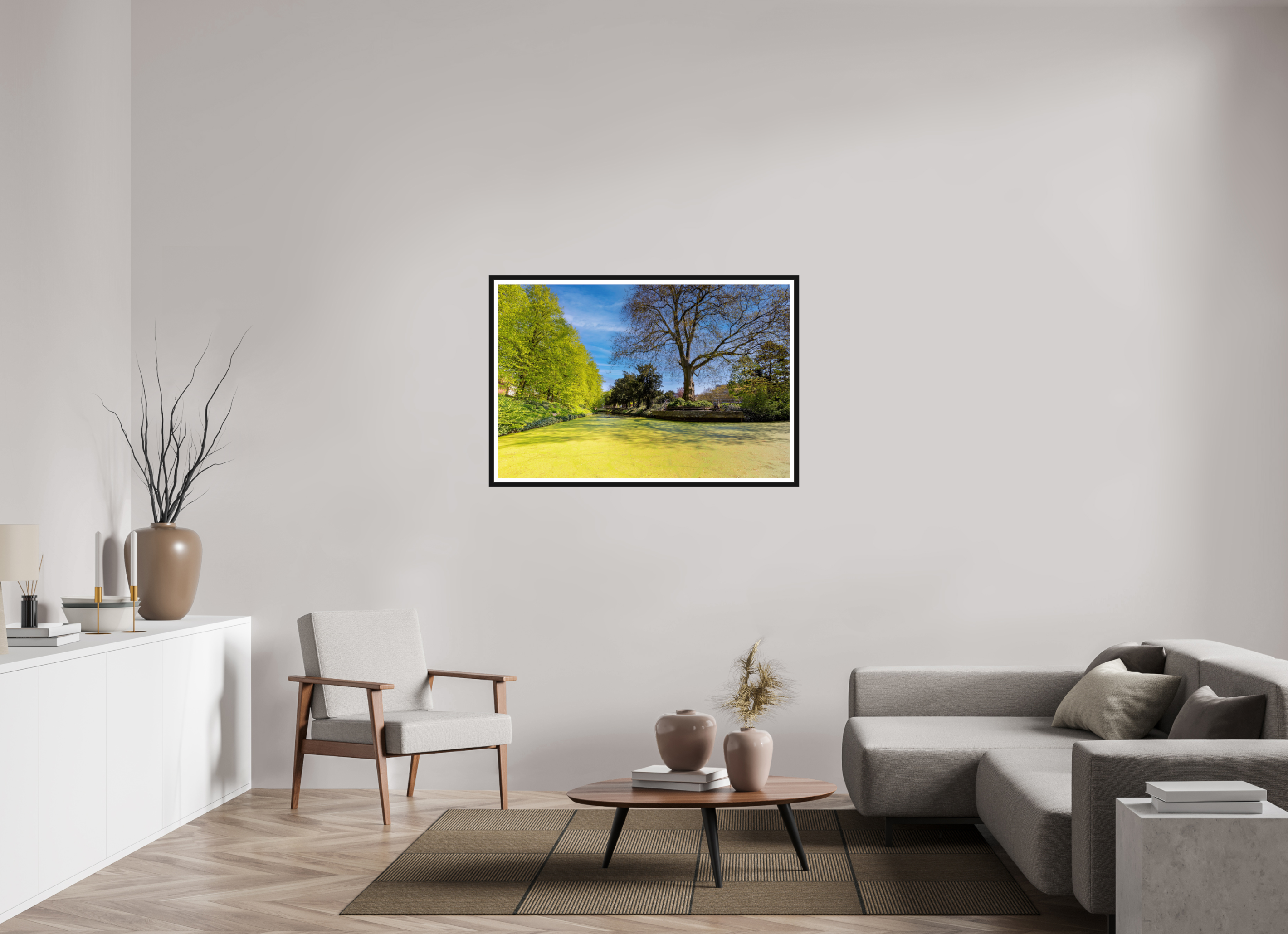 120 x 80 cm, Bern und Rand Wassergraben