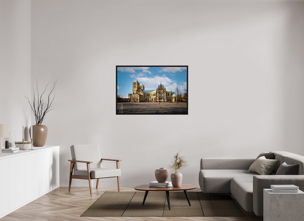 120 x 80 cm, Floater Frame Der Dom