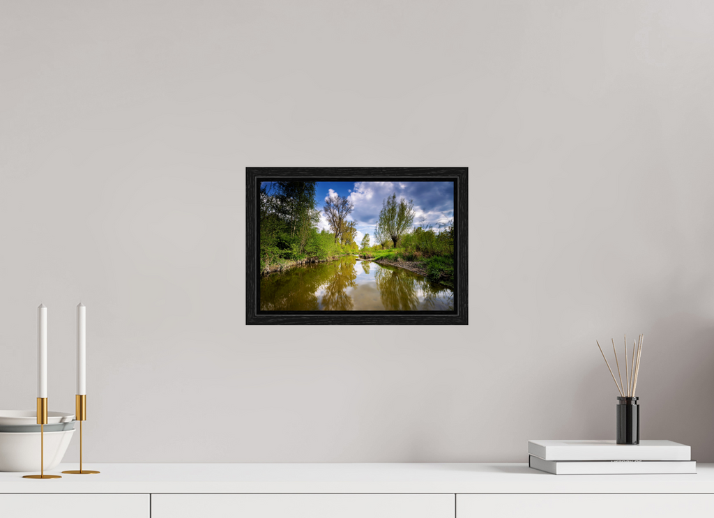 30 x 20 cm, Floater Frame Aa Renaturierung