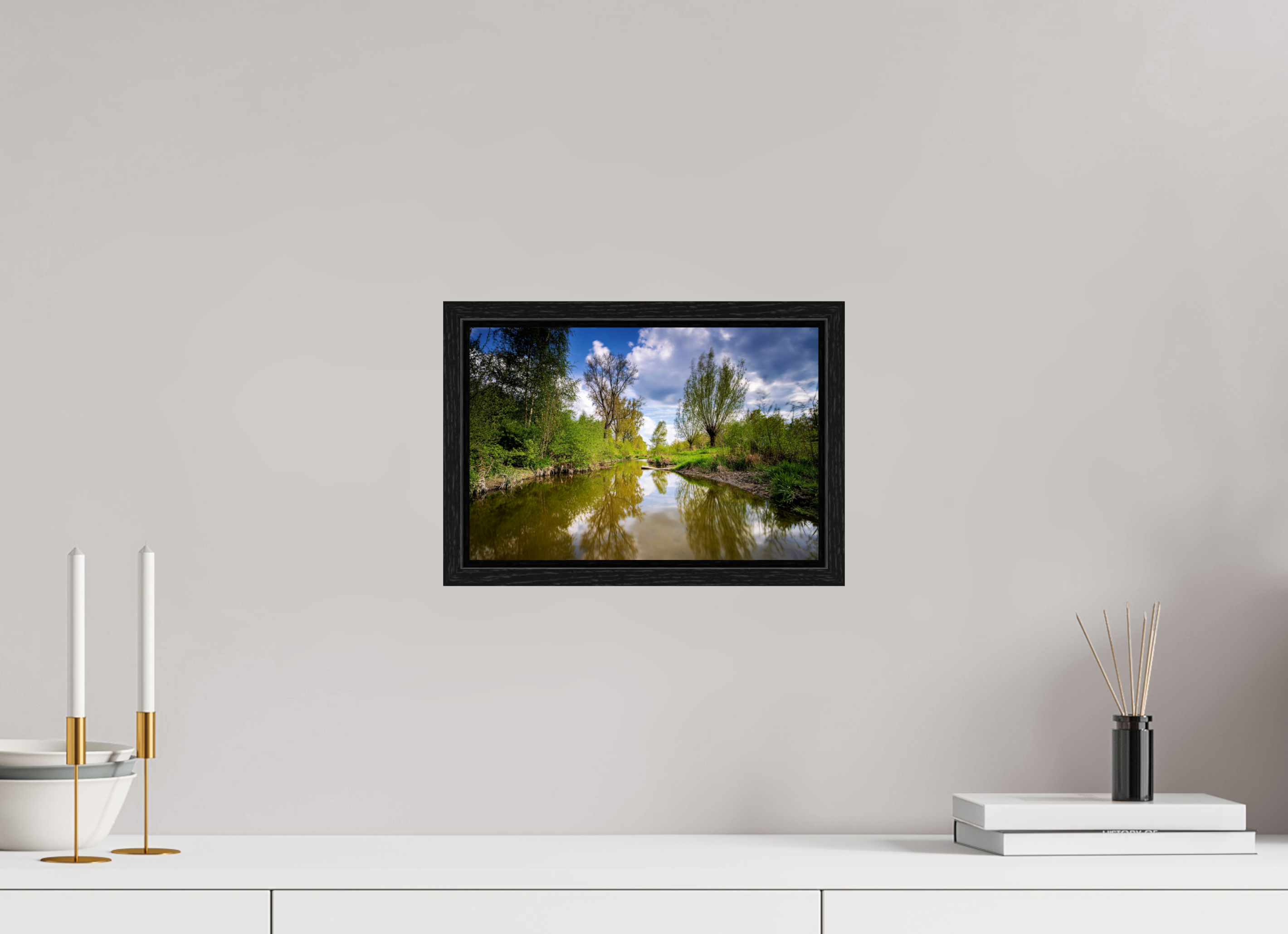 30 x 20 cm, Floater Frame Aa Renaturierung