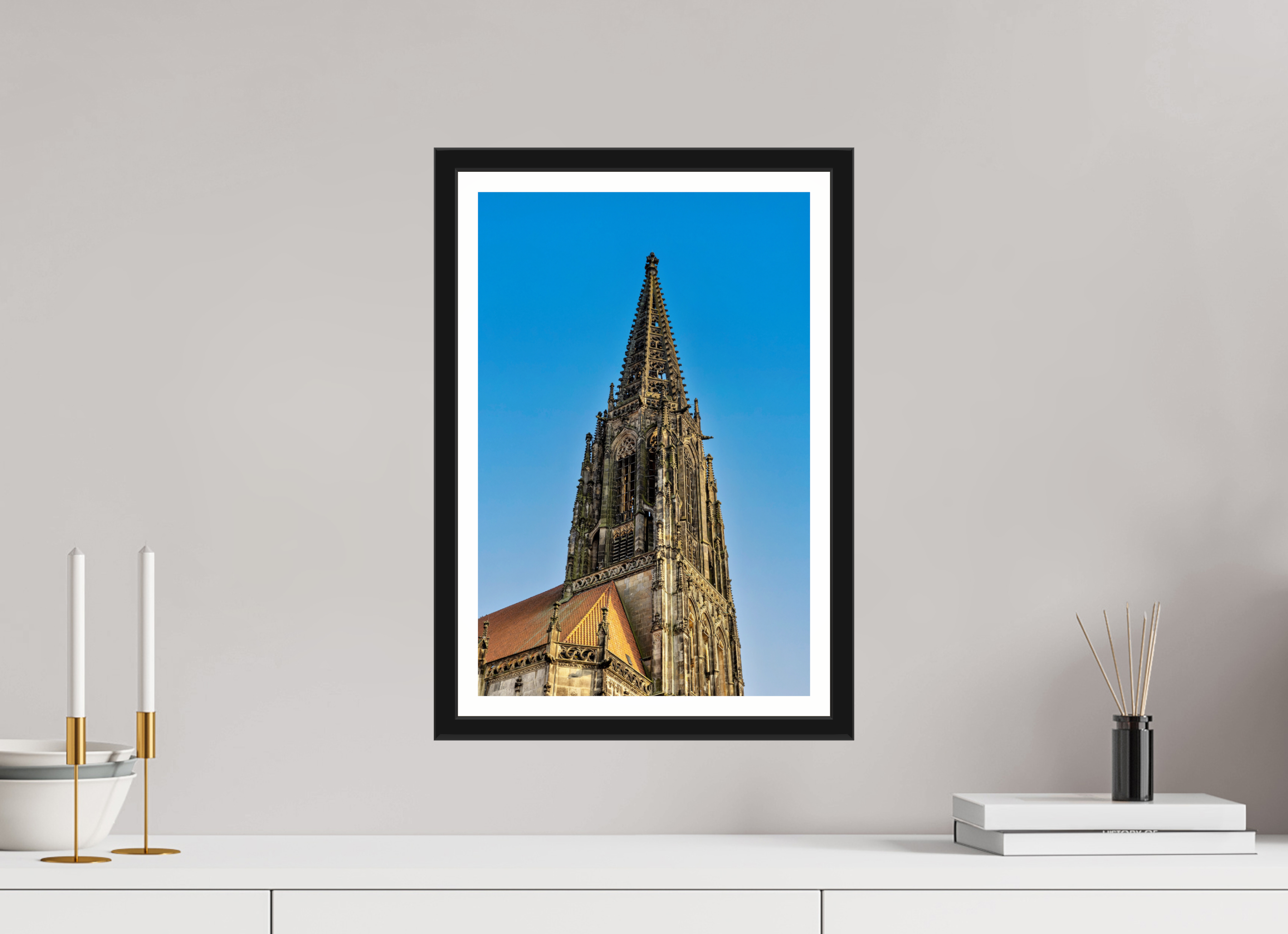30 x 45 cm, Bern und Rand Lamberti Turm