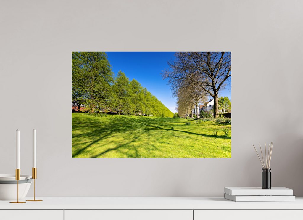 60 x 40 cm, Baryta - Fine Art Graben neben der Promenade