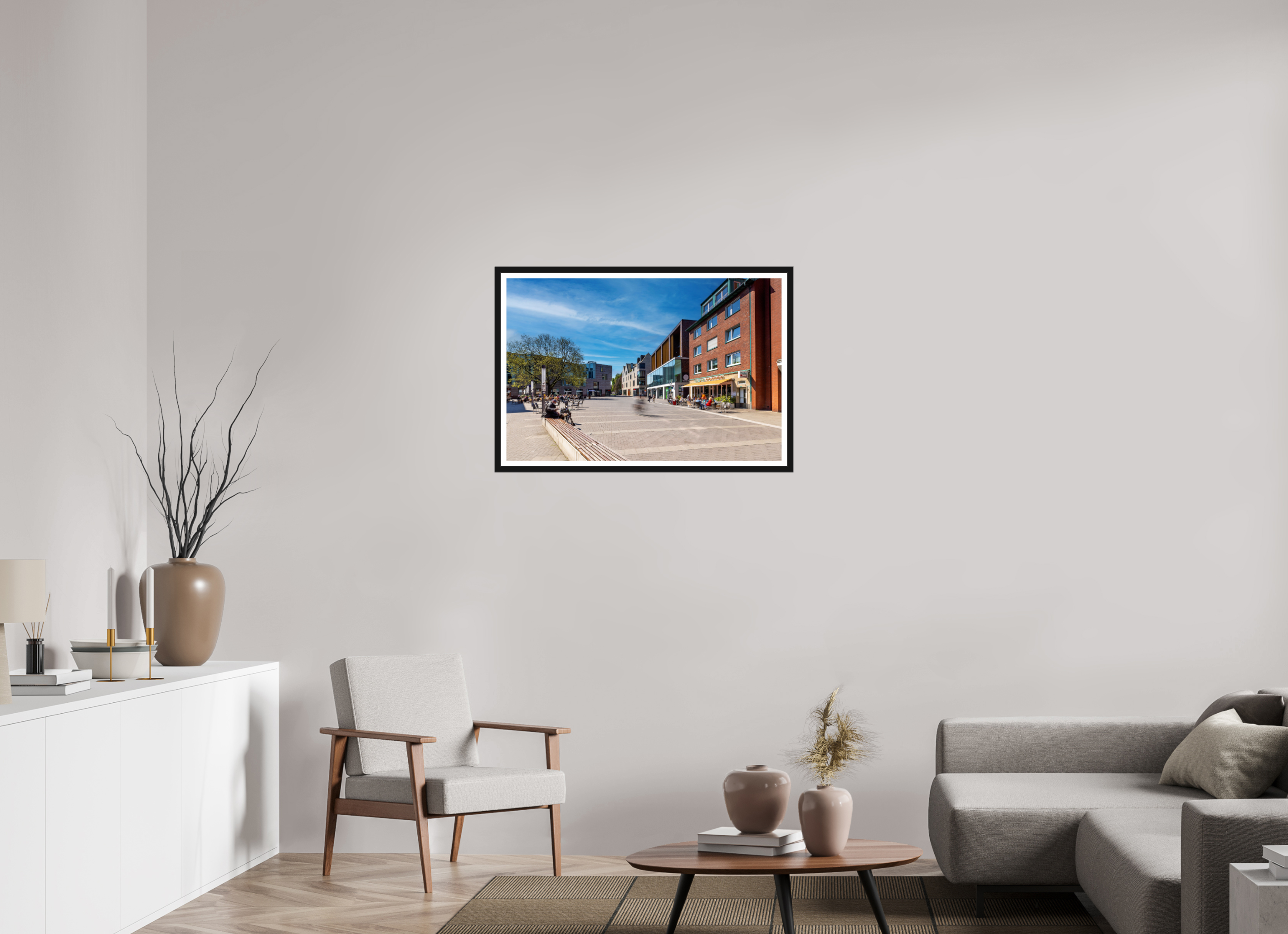 90 x 60 cm, Bern und Rand Stubengasse - Innenstadt