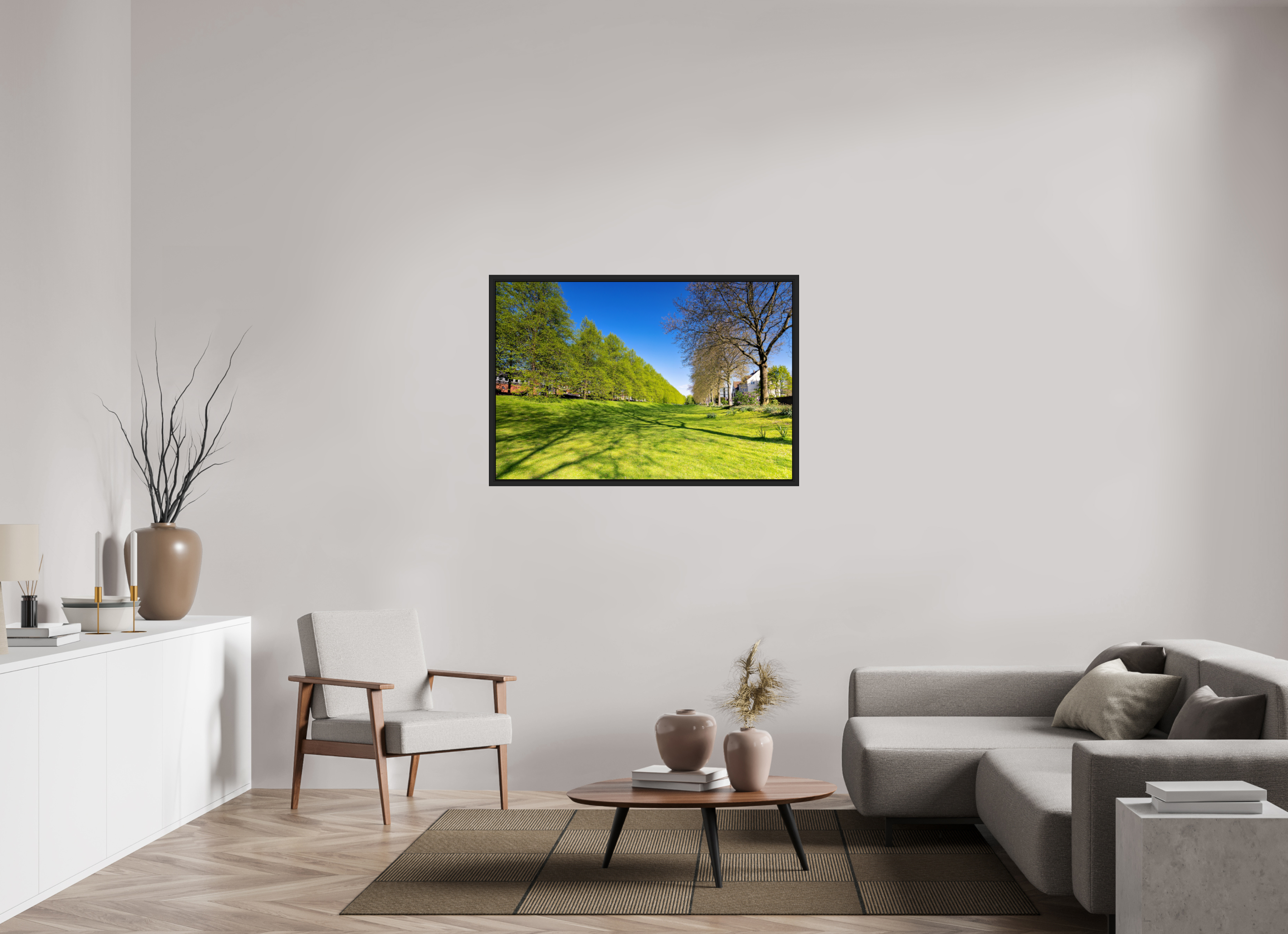 120 x 80 cm, Tokyo 20mm Schattenfuge 4mm Graben neben der Promenade