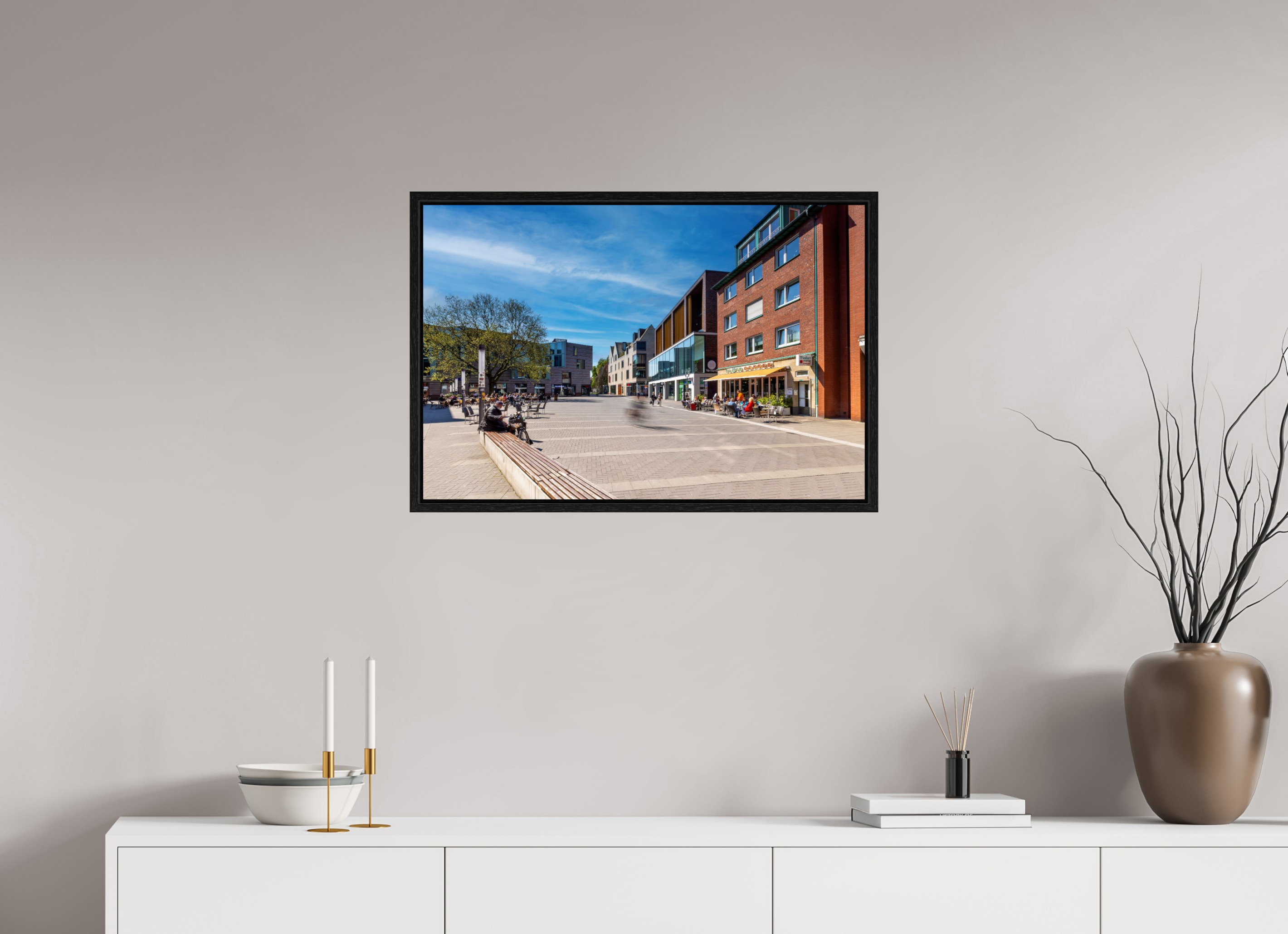 75 x 50 cm, Floater Frame Stubengasse - Innenstadt