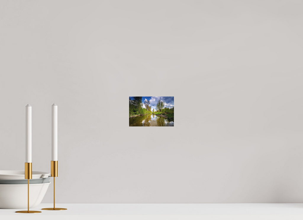 15 x 10 cm, Acrylglas Fine Art Pigmentdruck Aa Renaturierung