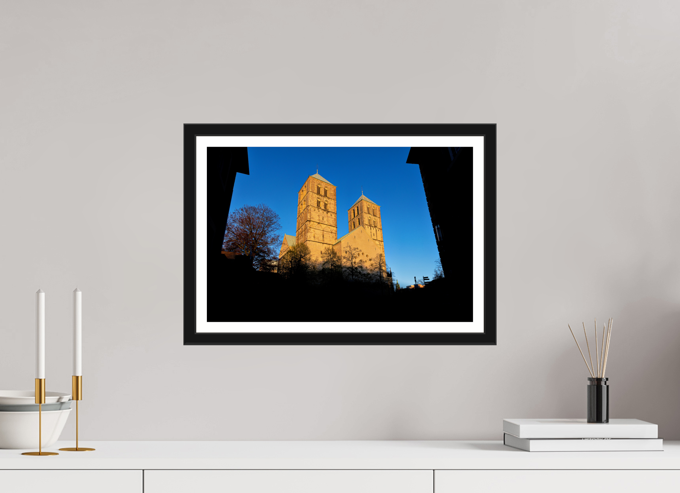 45 x 30 cm, Bern und Rand Der Dom - Westseite