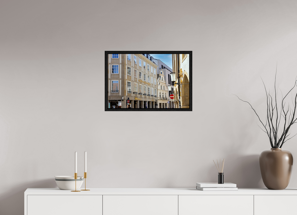 60 x 40 cm, Floater Frame Hochherz