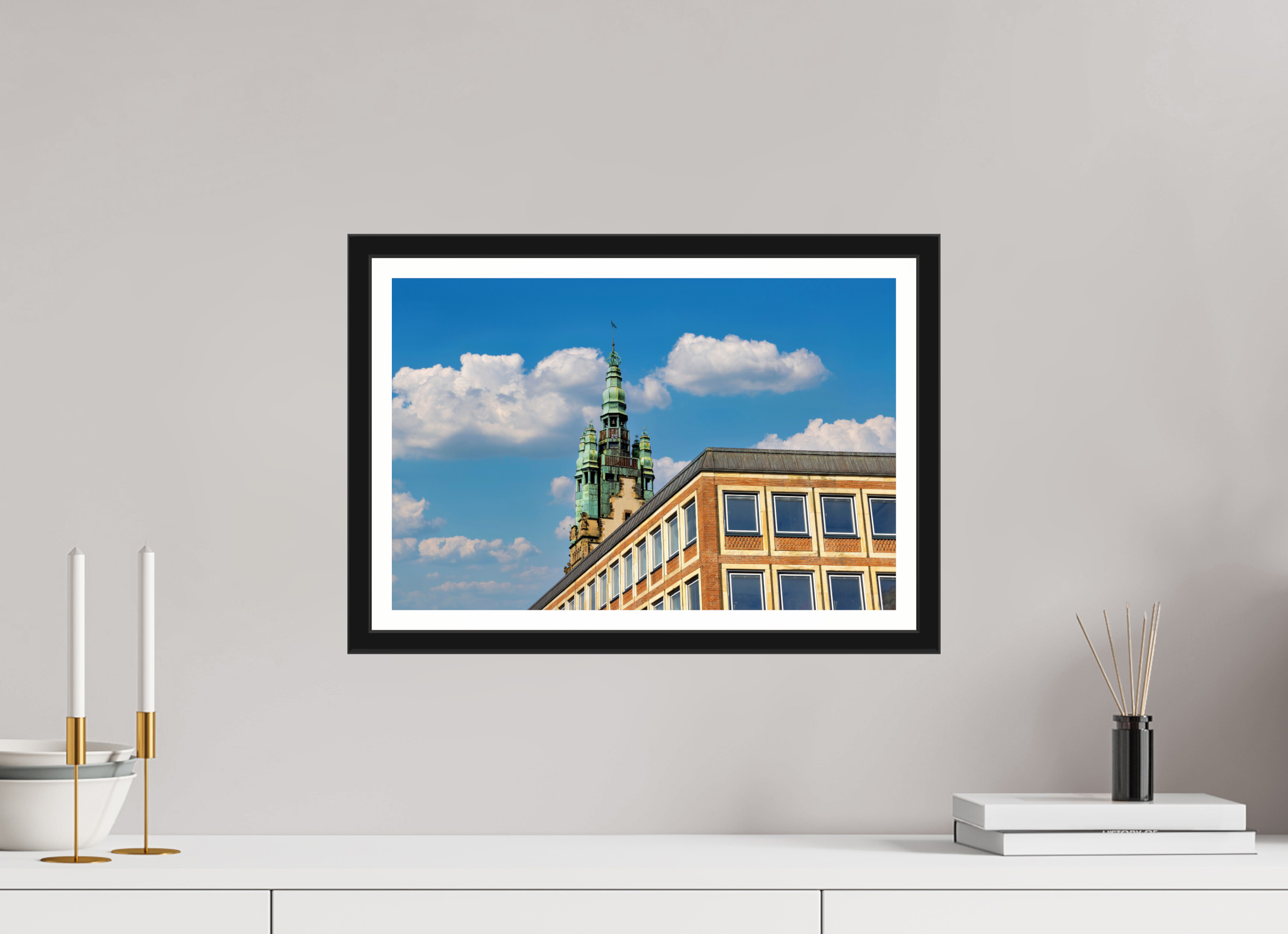 45 x 30 cm, Bern und Rand Stadthaustrum - Stadthaus