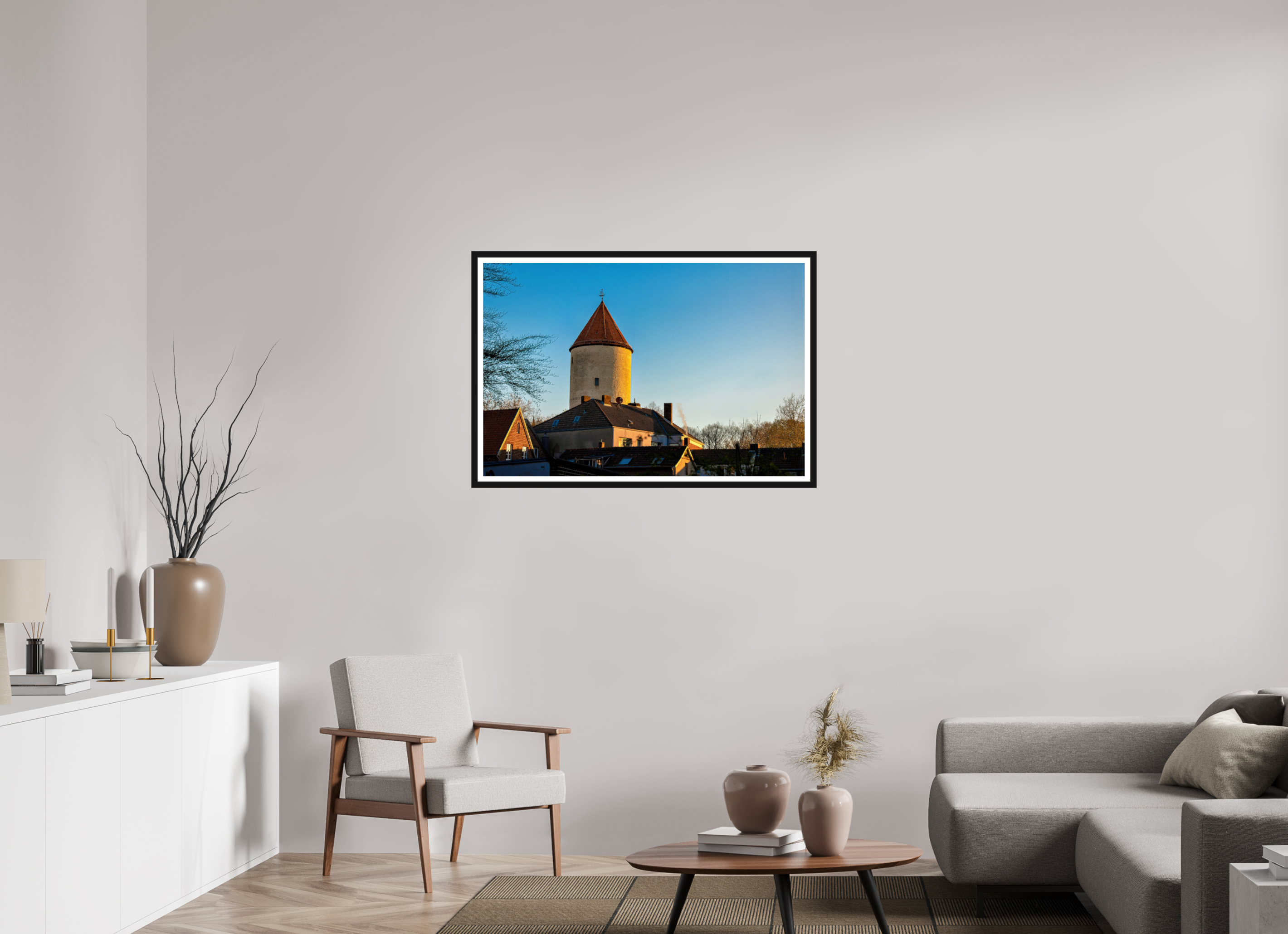 105 x 70 cm, Bern und Rand Buddenturm