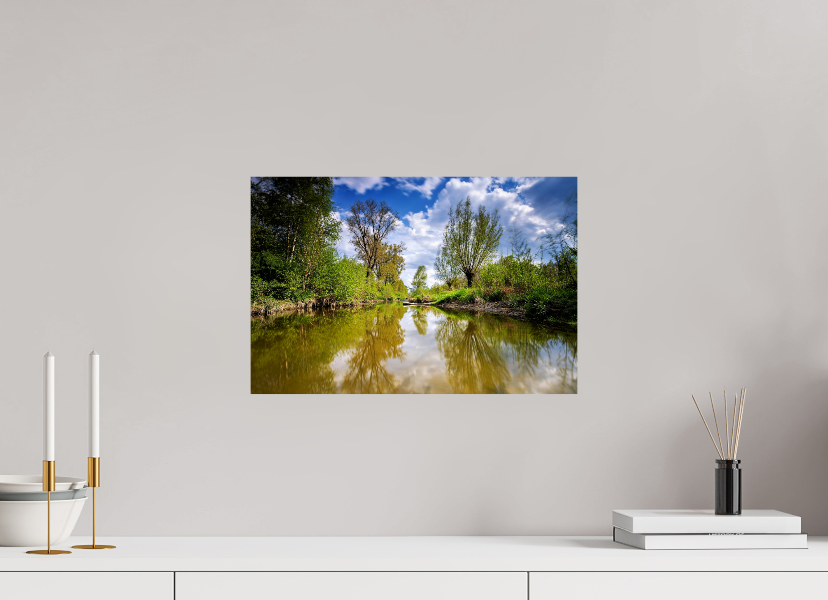 45 x 30 cm, Photo Print On Fuji Crystal DP II Aa - Renaturierung / 2