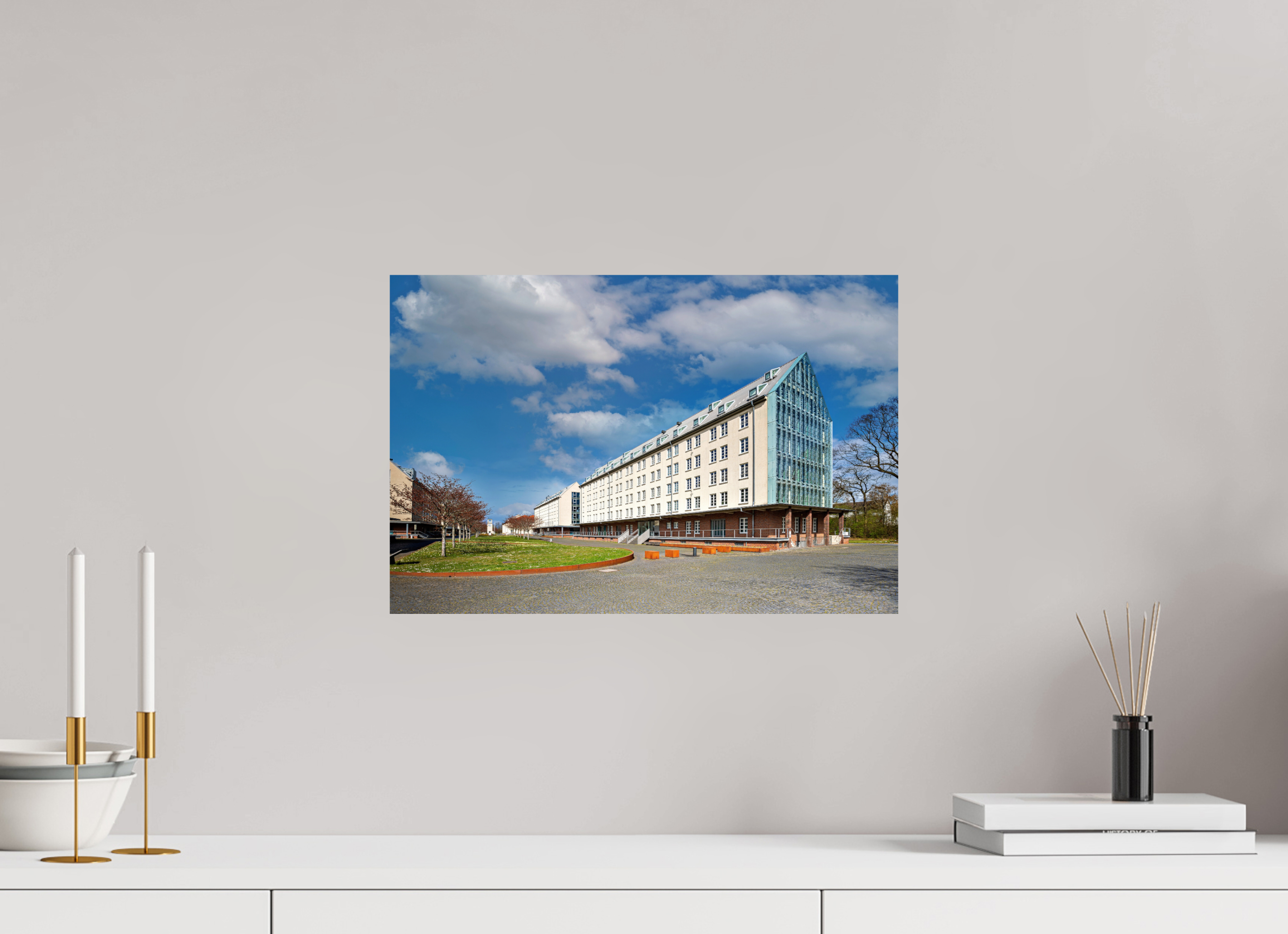 45 x 30 cm, Photo Print On Fuji Crystal DP II Die Speicherstadt