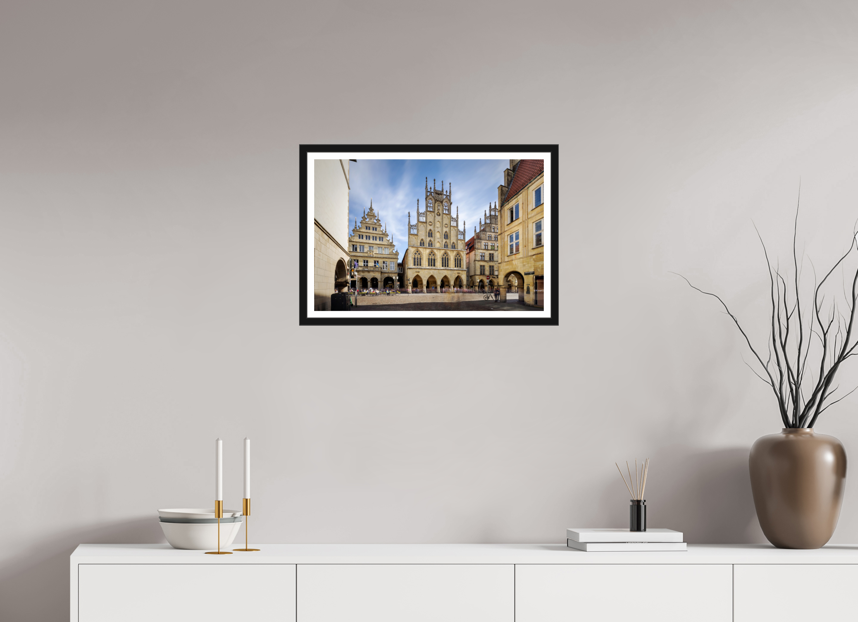 60 x 40 cm, Bern und Rand Das Rathaus