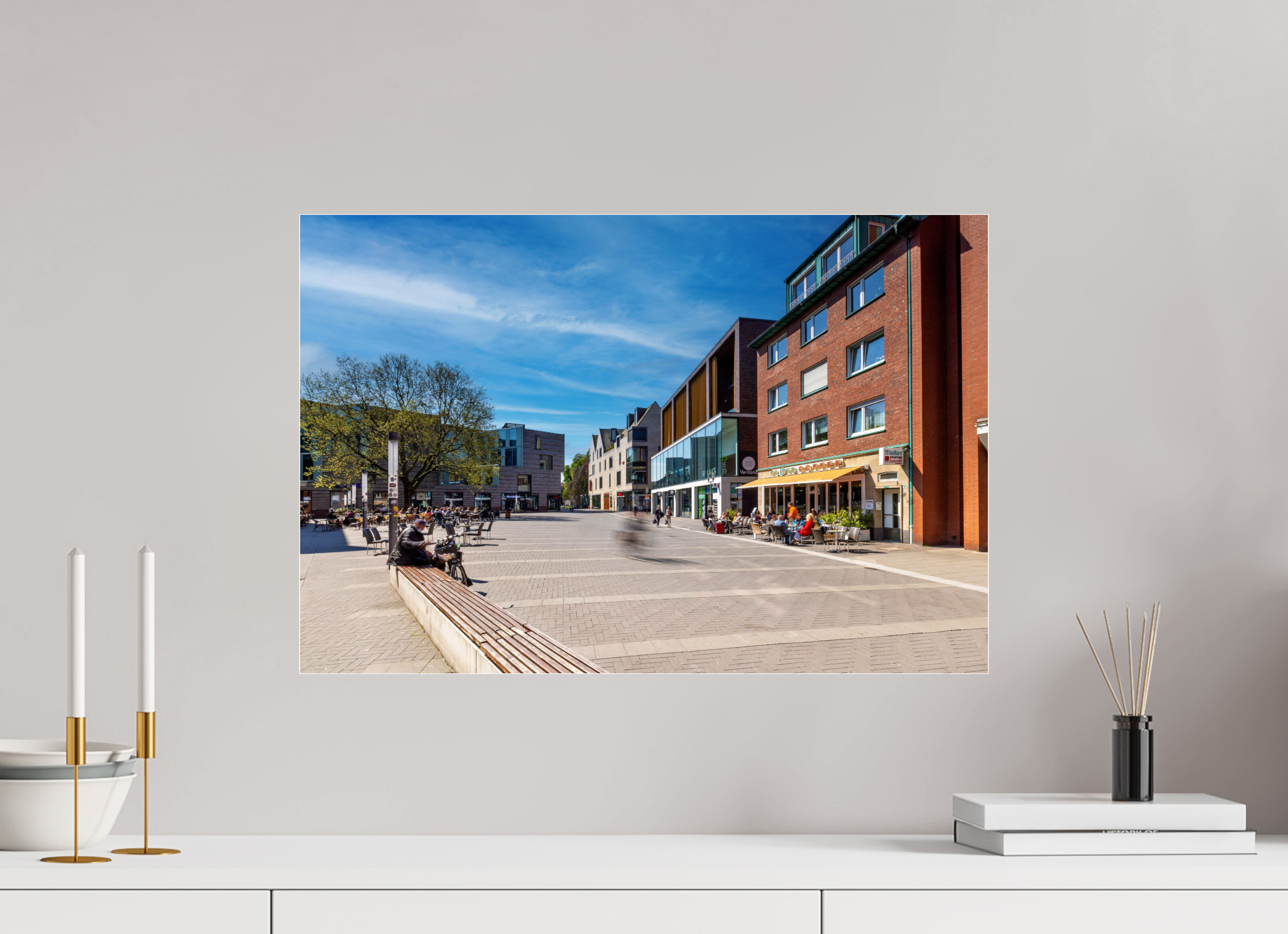 60 x 40 cm, Photo Print Under Acrylic Glass Stubengasse - Innenstadt