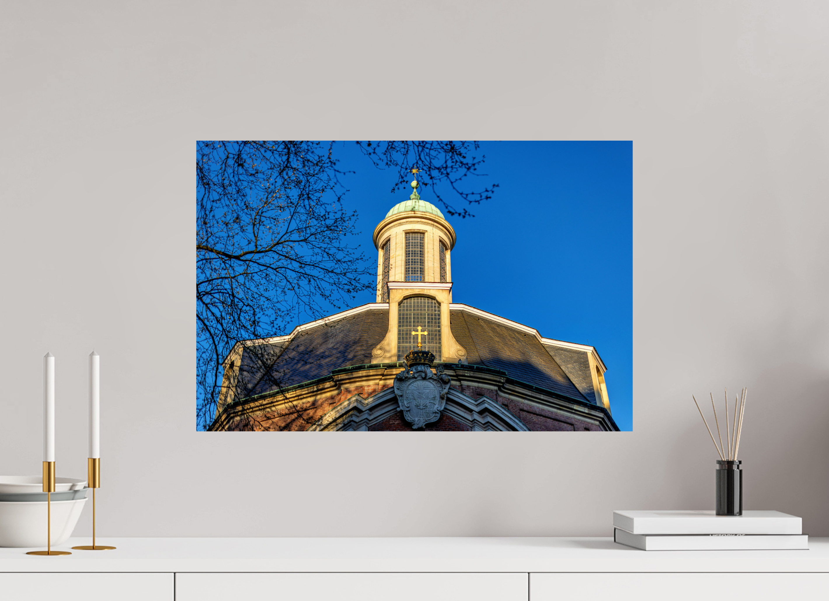 60 x 40 cm, Photo Print On Fuji Crystal DP II Clemeskirche