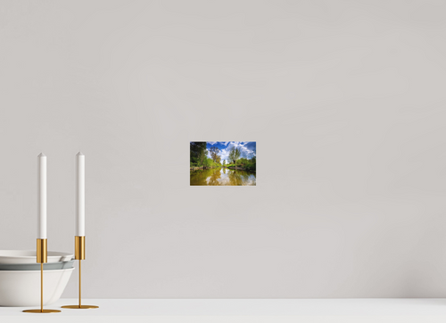 15 x 10 cm, Acrylglas Fine Art Pigmentdruck Aa - Renaturierung / 2