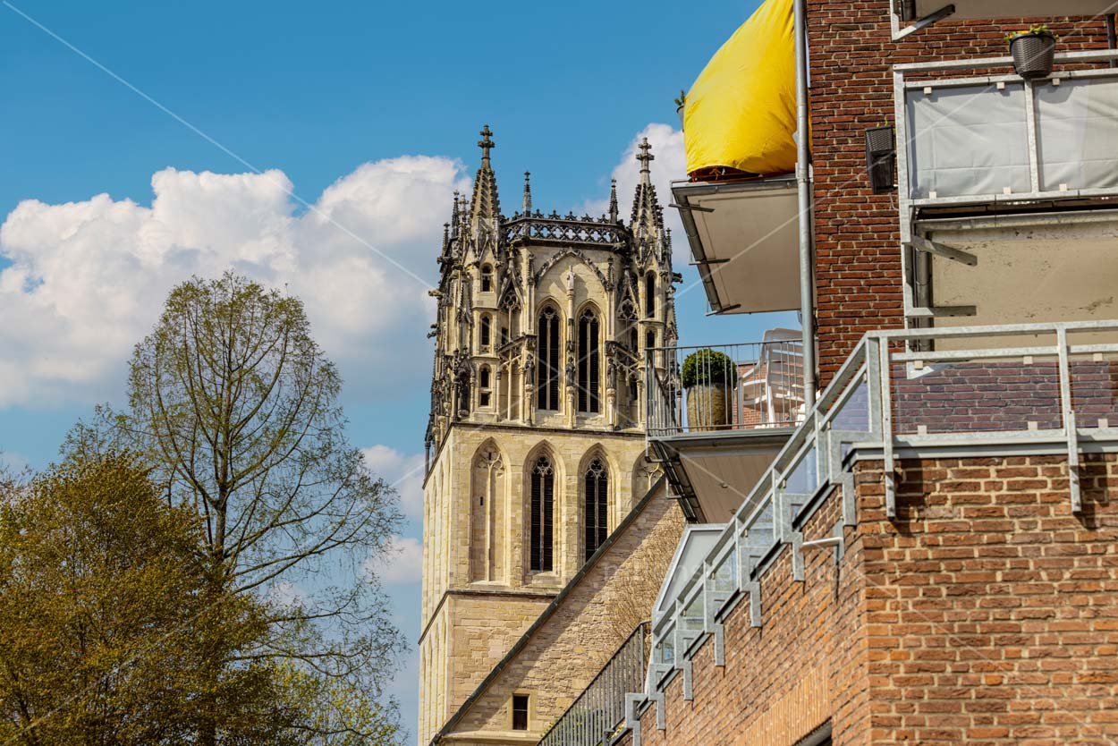 Übwerwasserkirche. Turm.