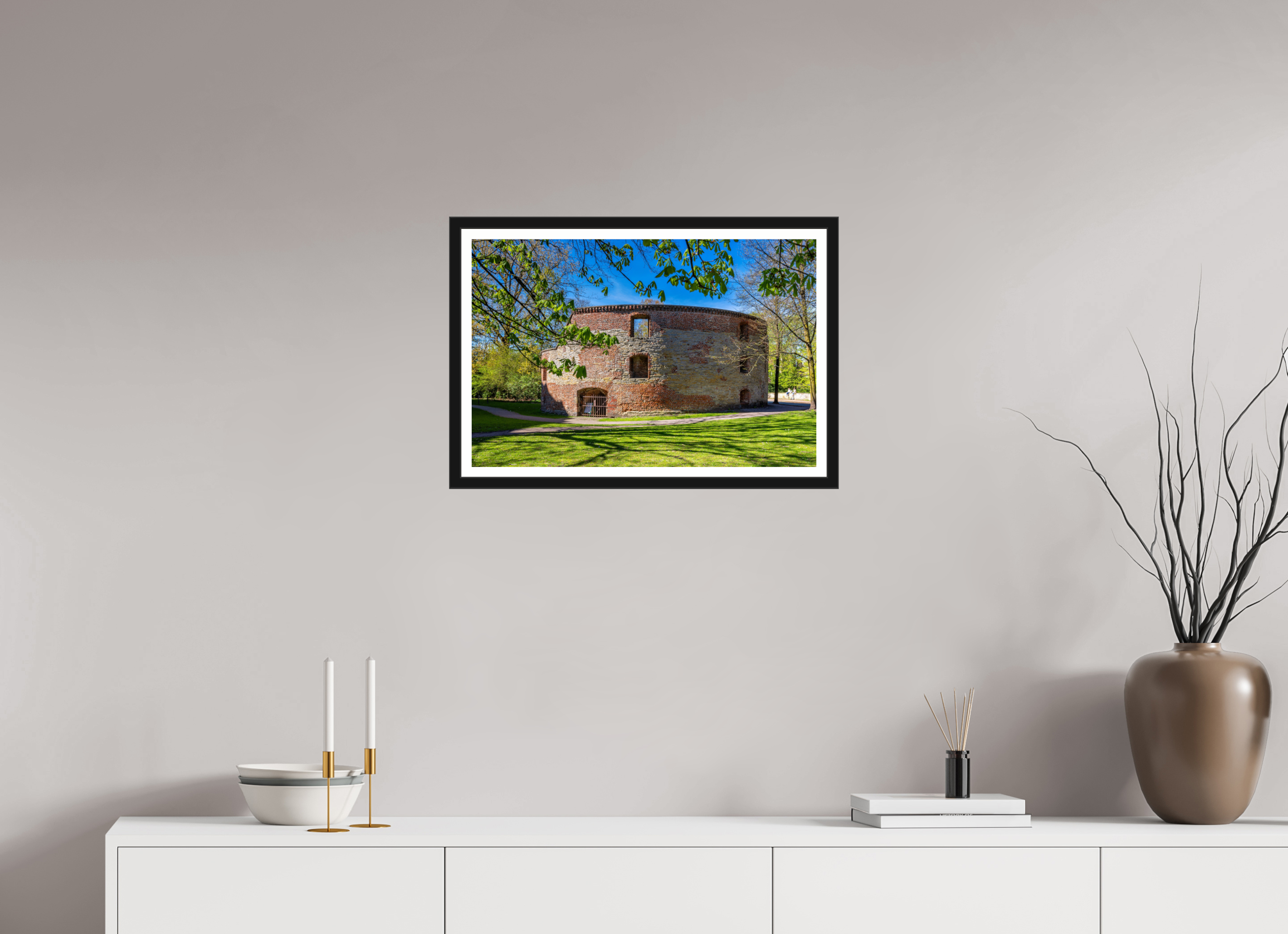 60 x 40 cm, Bern und Rand Zwinger
