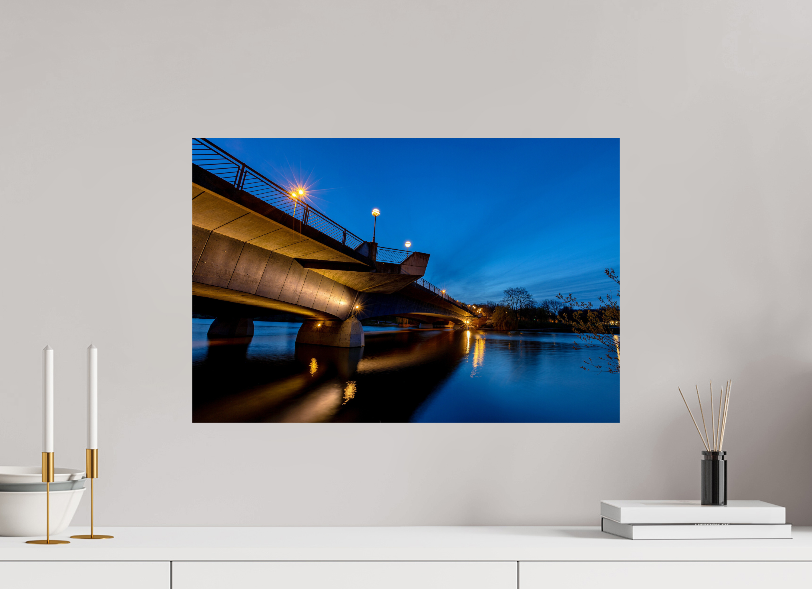 60 x 40 cm, Baryta - Fine Art Torminbrücke