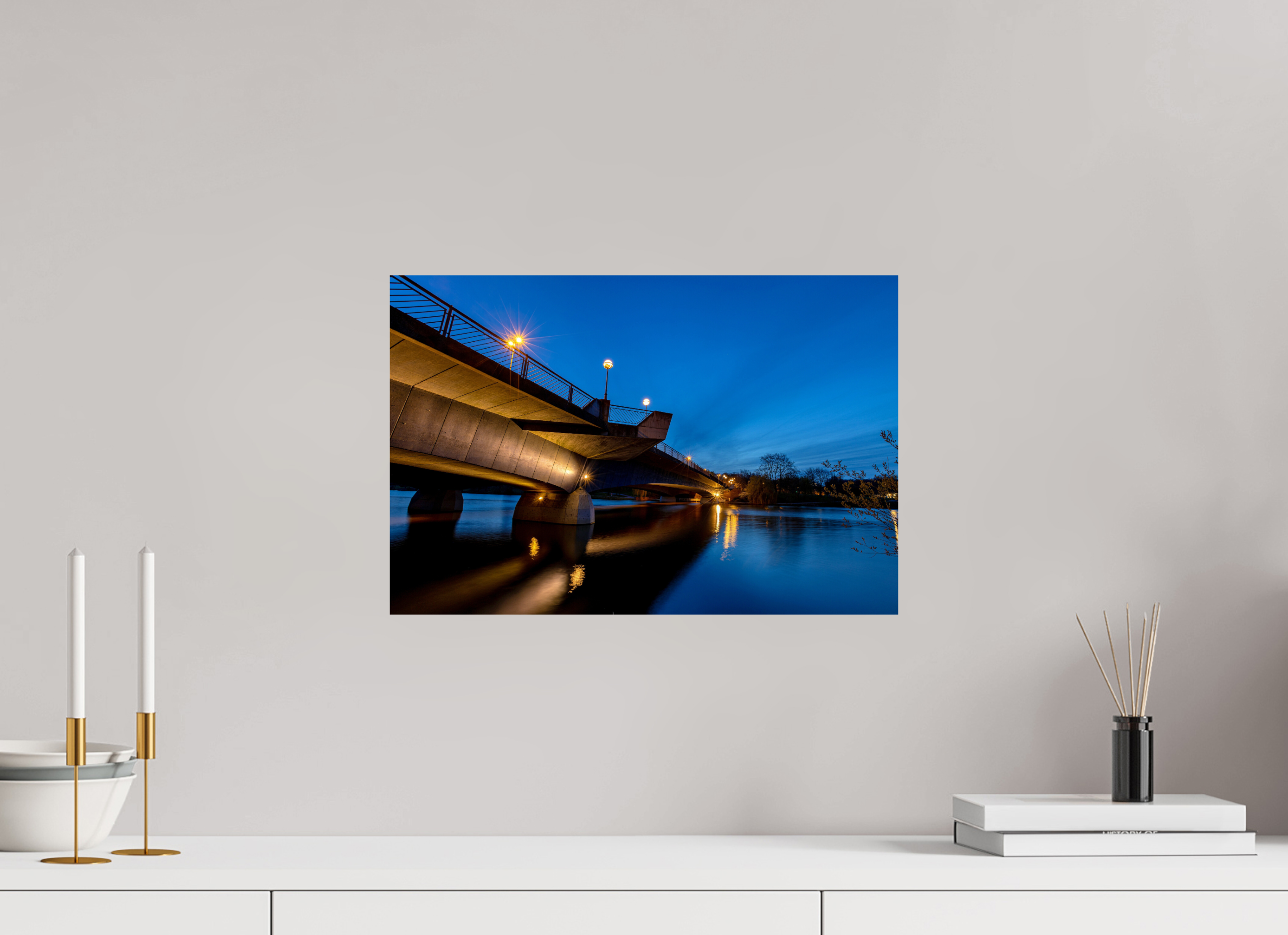 45 x 30 cm, Photo Print On Fuji Crystal DP II Torminbrücke