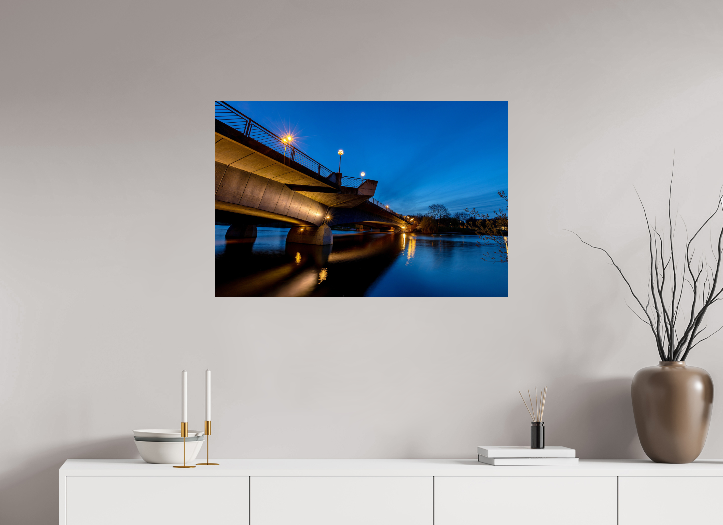 90 x 60 cm, Photo Print On Fuji Crystal DP II Torminbrücke