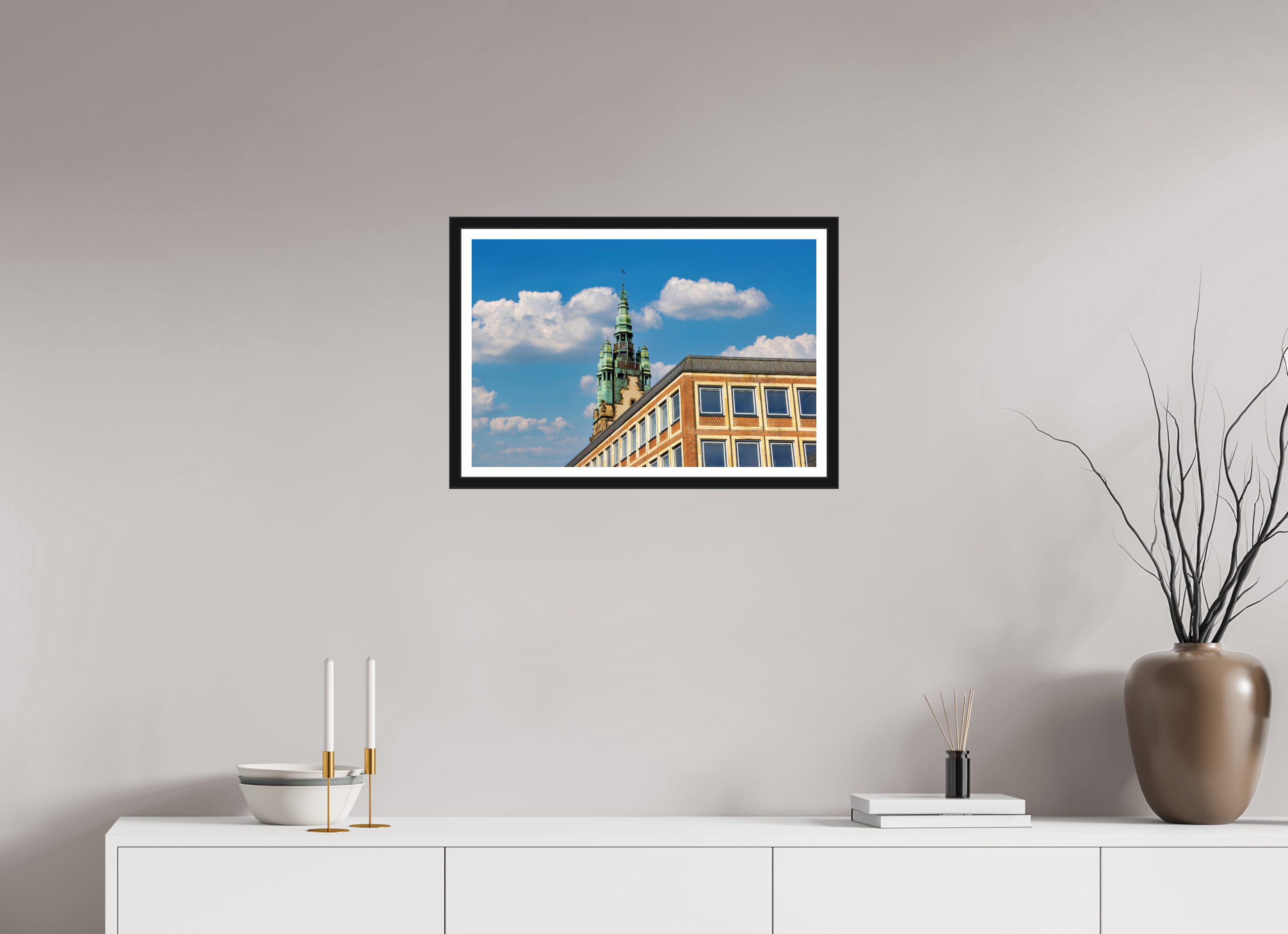 60 x 40 cm, Bern und Rand Stadthaustrum - Stadthaus