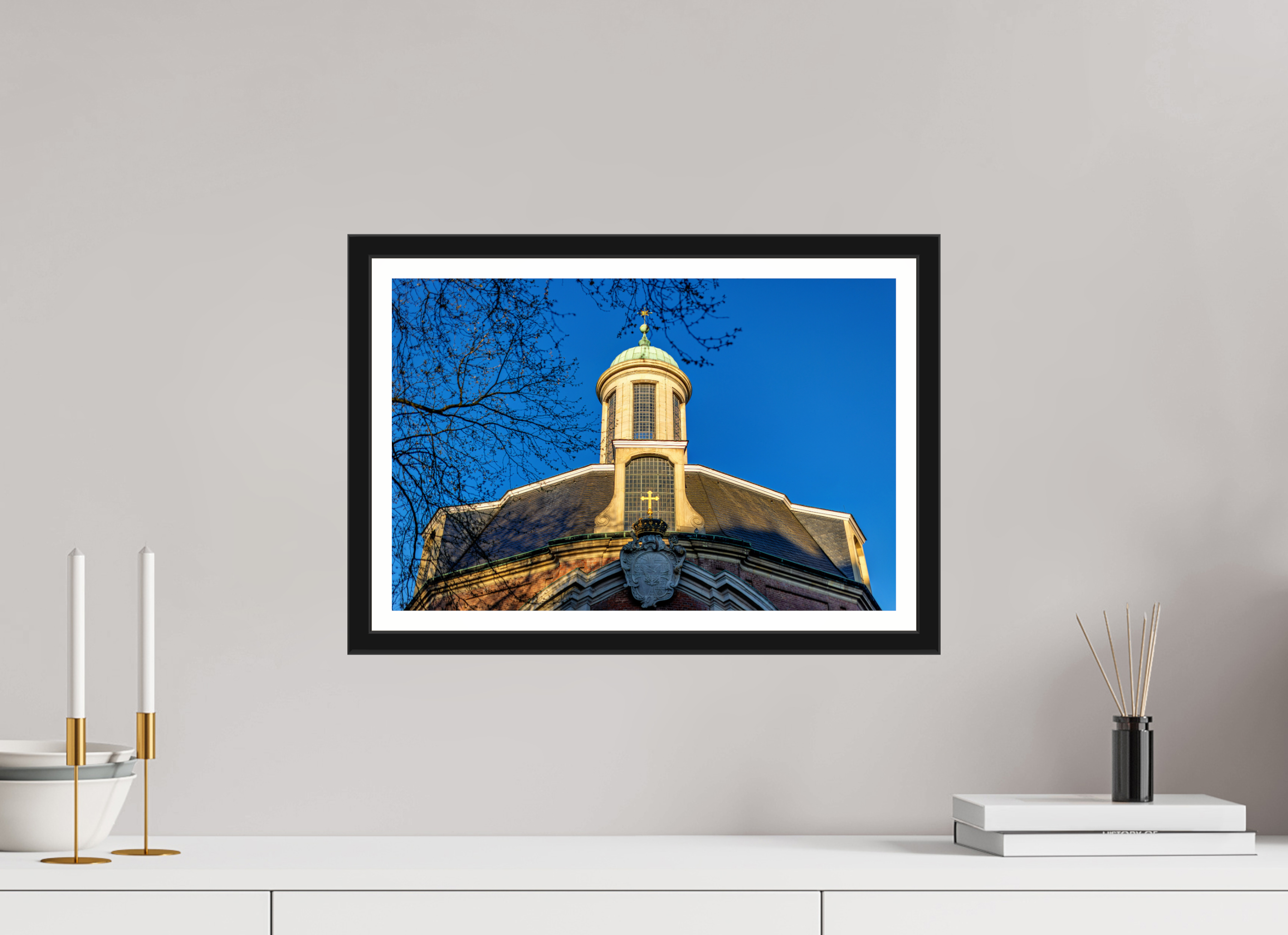 45 x 30 cm, Bern und Rand Clemeskirche