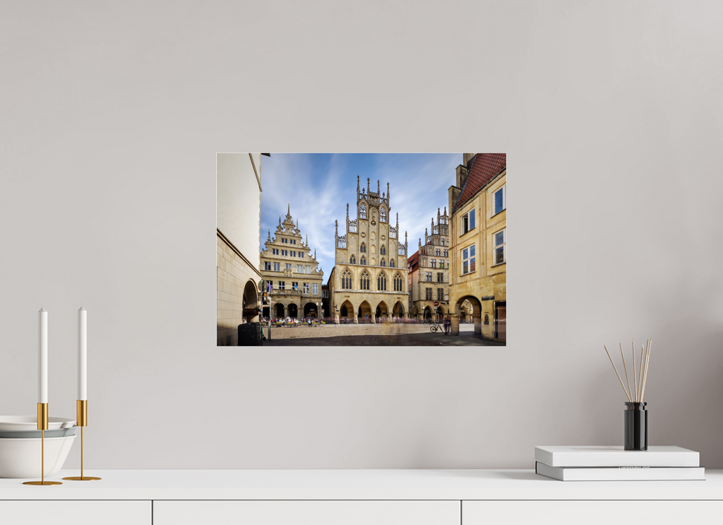 45 x 30 cm, Photo Print Under Acrylic Glass Das Rathaus