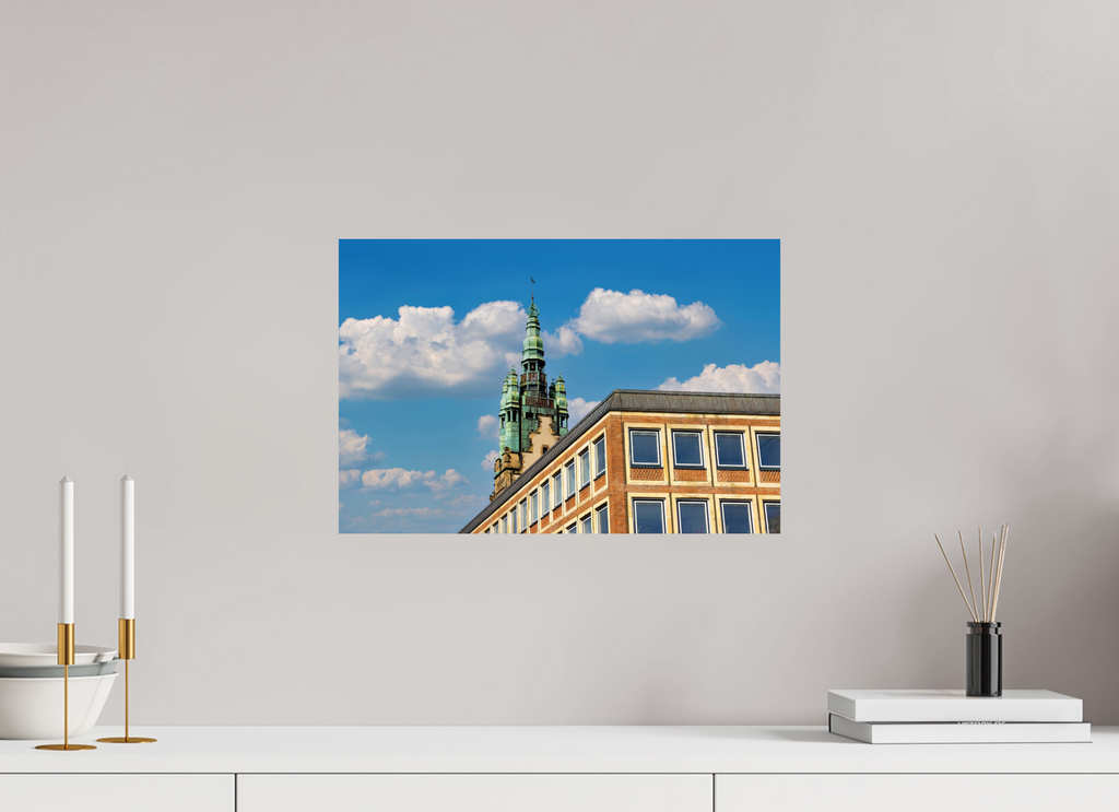 45 x 30 cm, Photo Print On Fuji Crystal DP II Stadthaustrum - Stadthaus