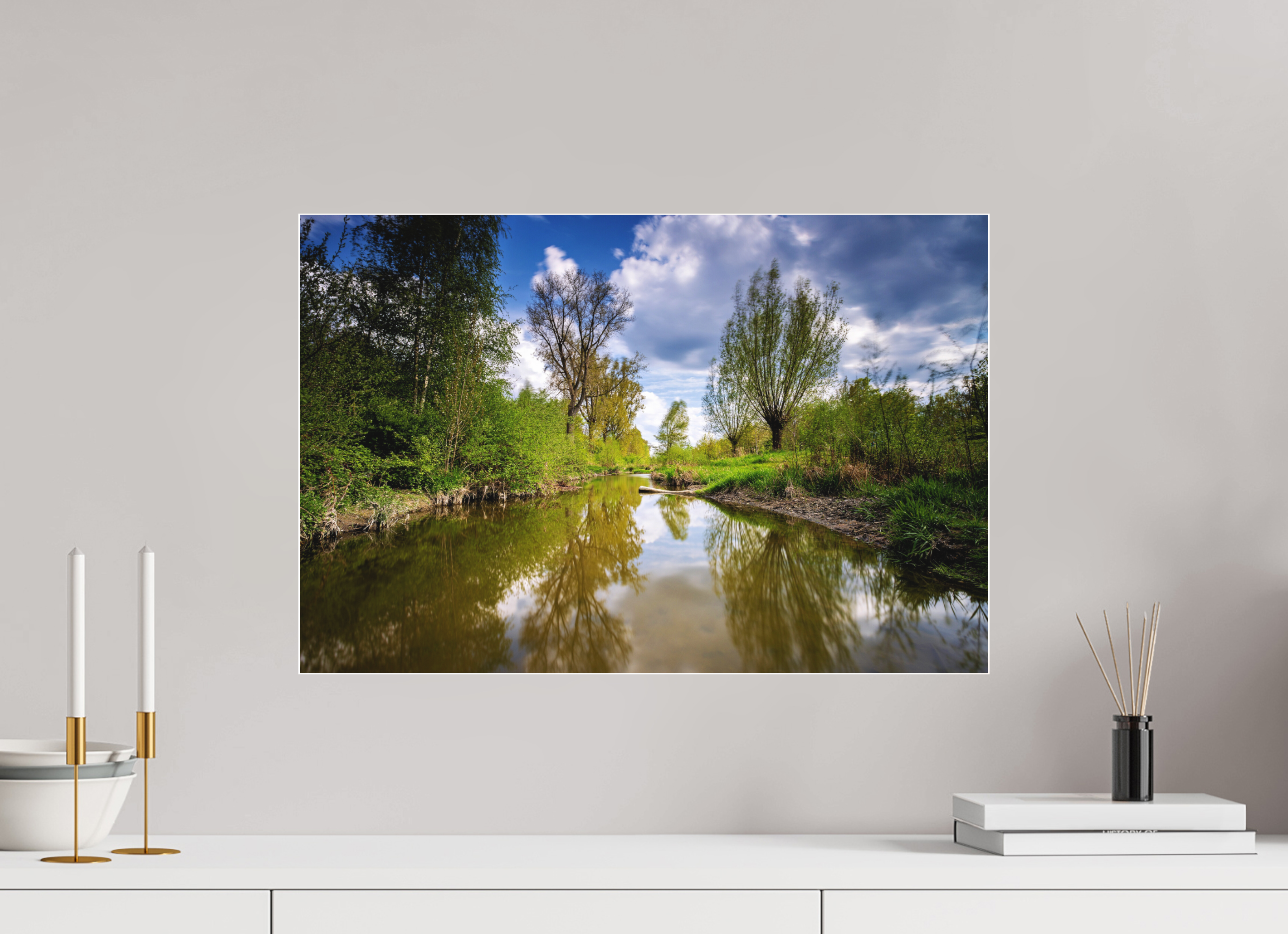 60 x 40 cm, Acrylglas Fine Art Pigmentdruck Aa Renaturierung