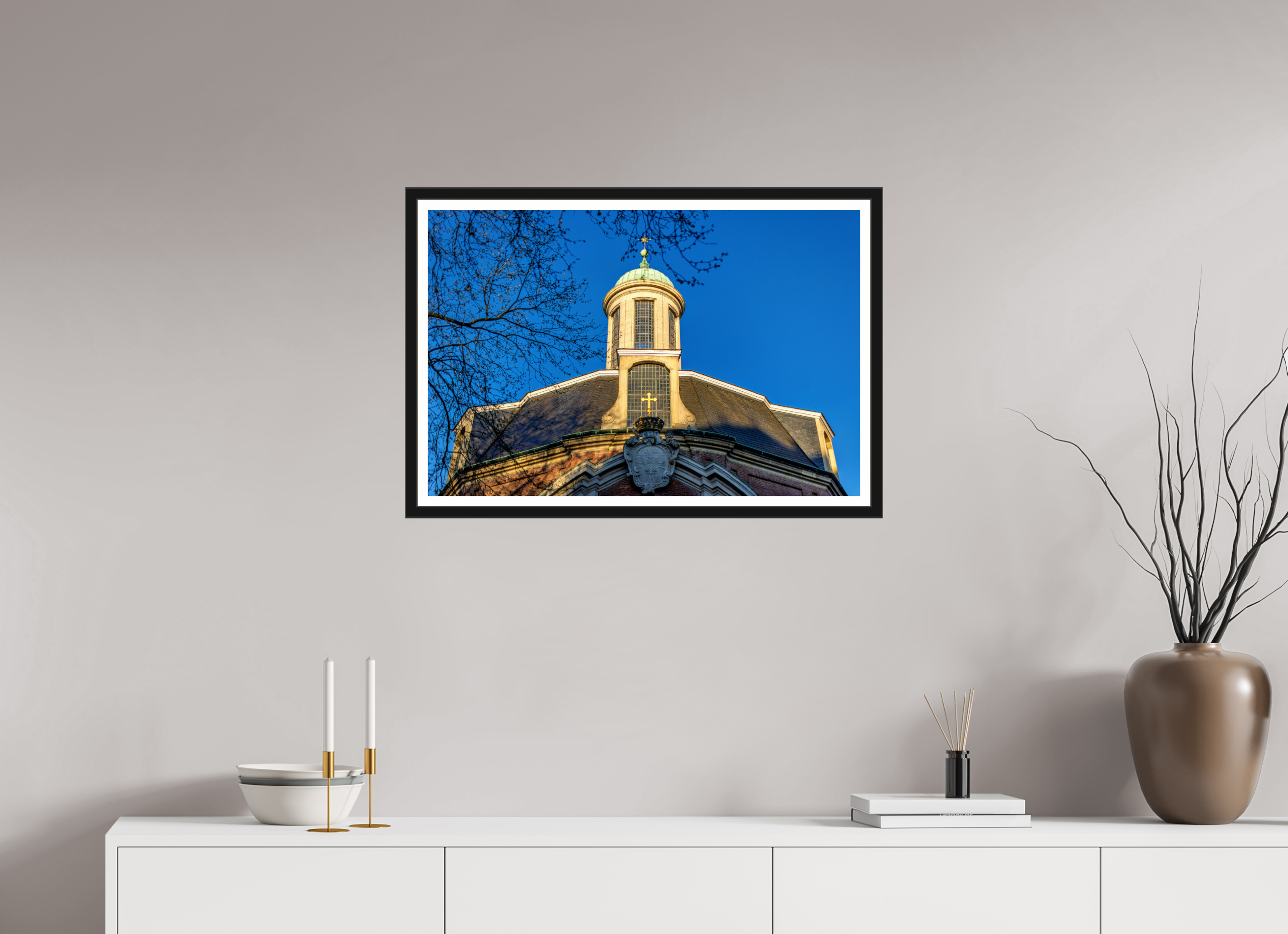 75 x 50 cm, Bern und Rand Clemeskirche