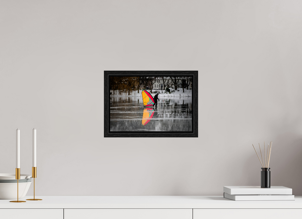 30 x 20 cm, Floater Frame Der Eissegler