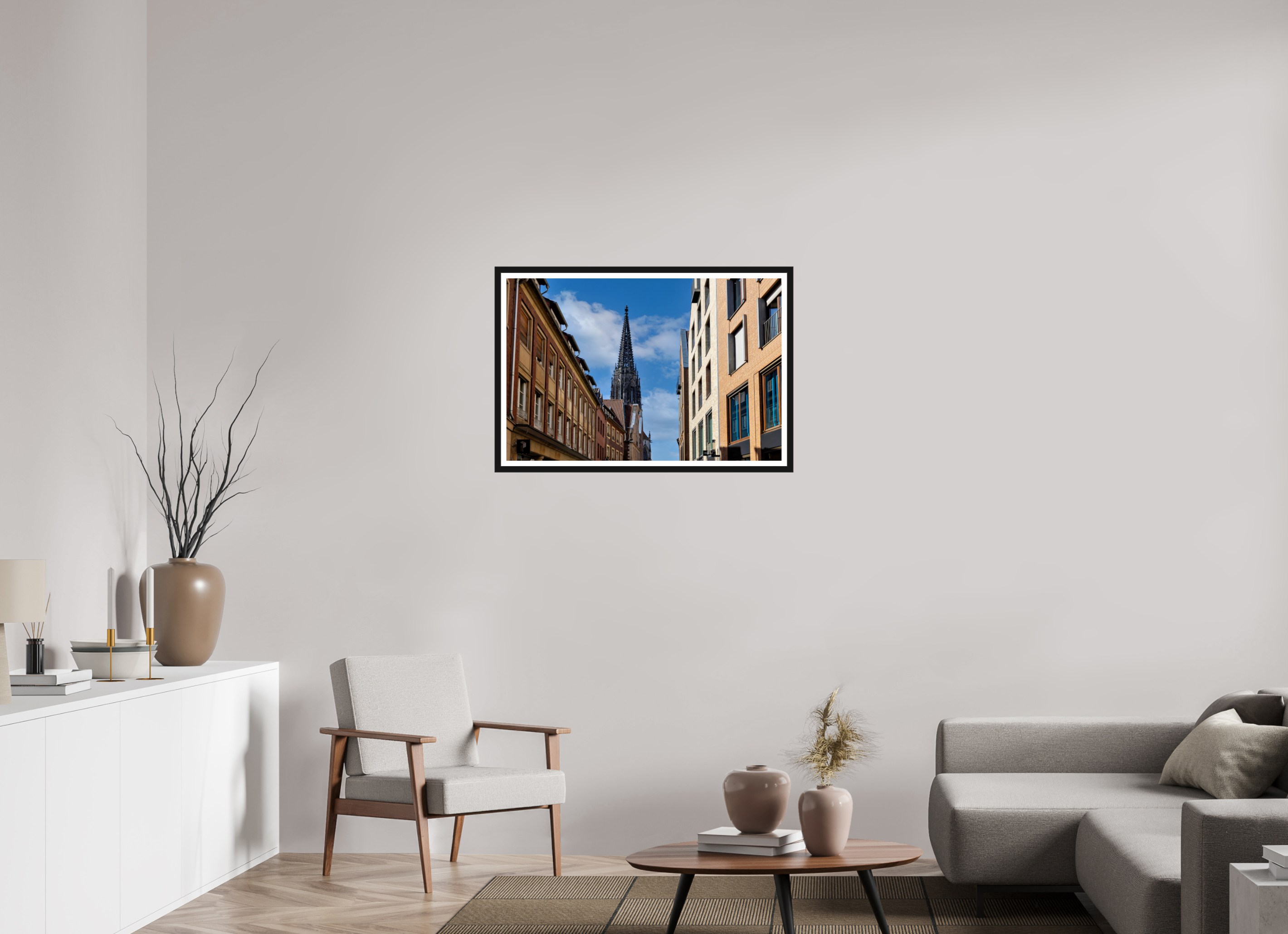 90 x 60 cm, Bern und Rand Lamberti von Hörsterstr
