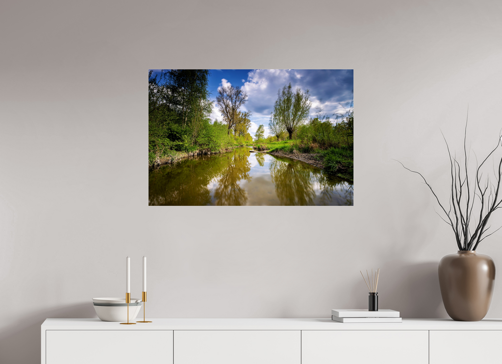 90 x 60 cm, Photo Print Under Acrylic Glass Aa Renaturierung