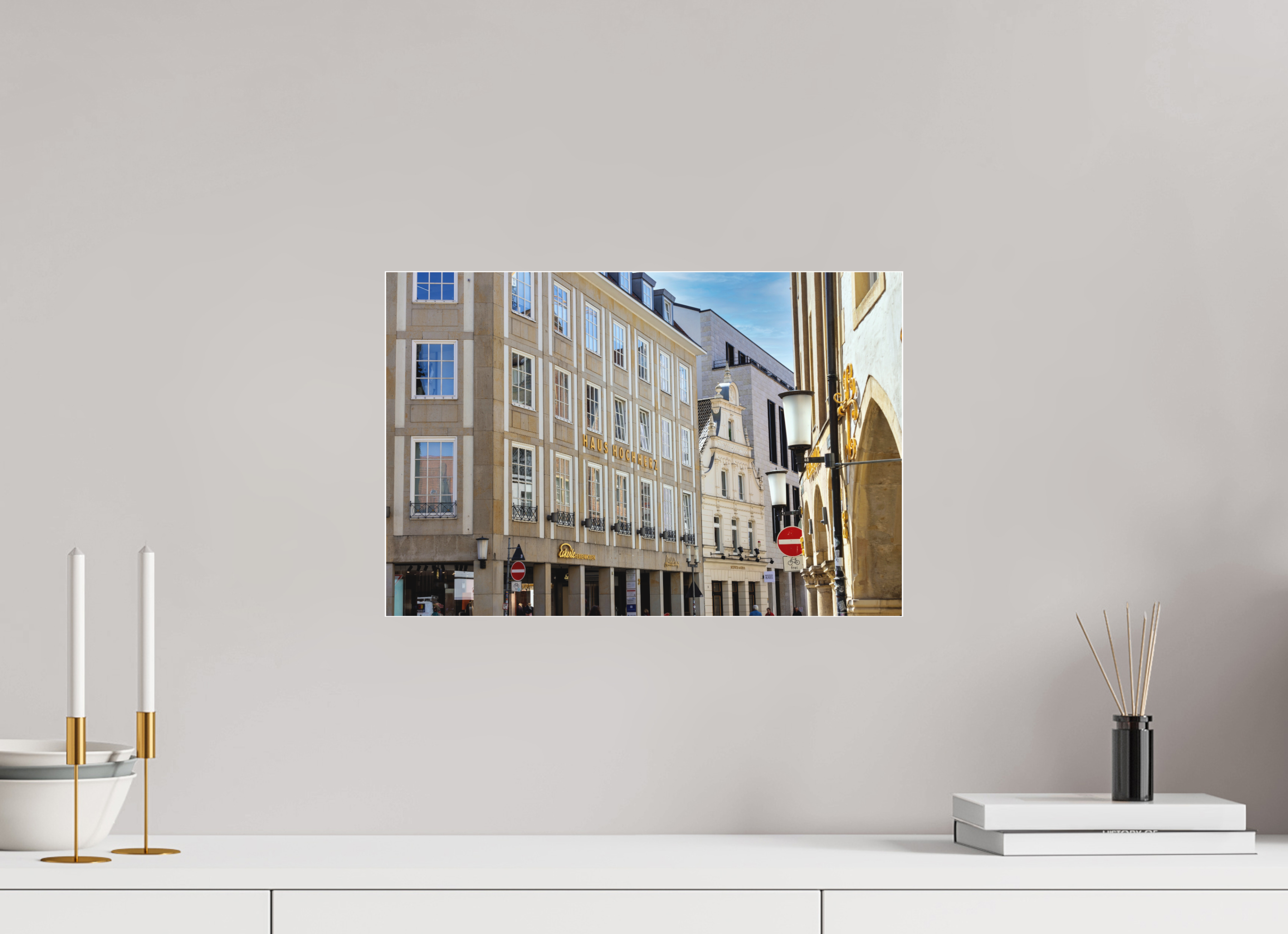 45 x 30 cm, Acrylglas Fine Art Pigmentdruck Hochherz