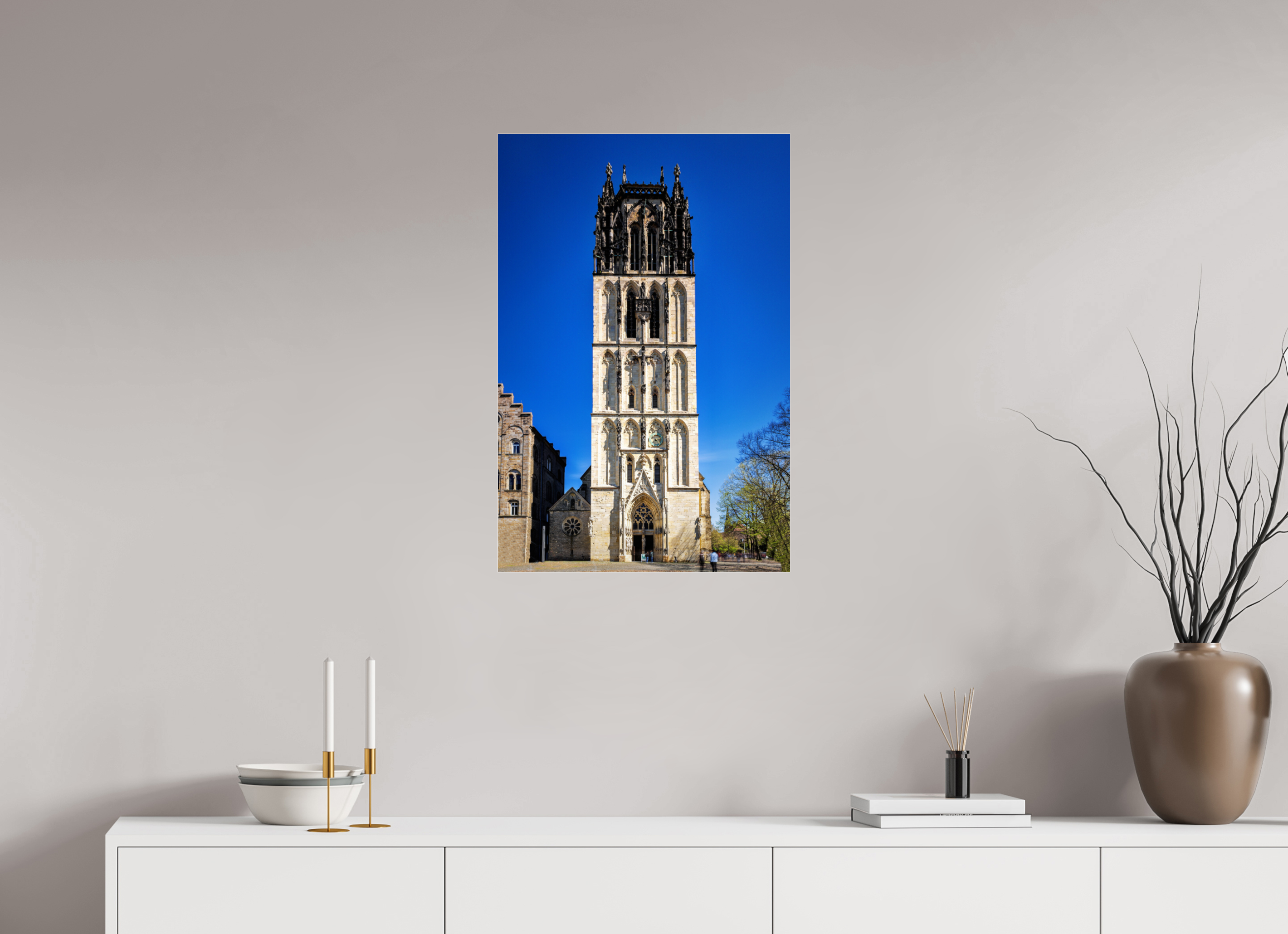 50 x 75 cm, Photo Print Under Acrylic Glass Überwasser Front