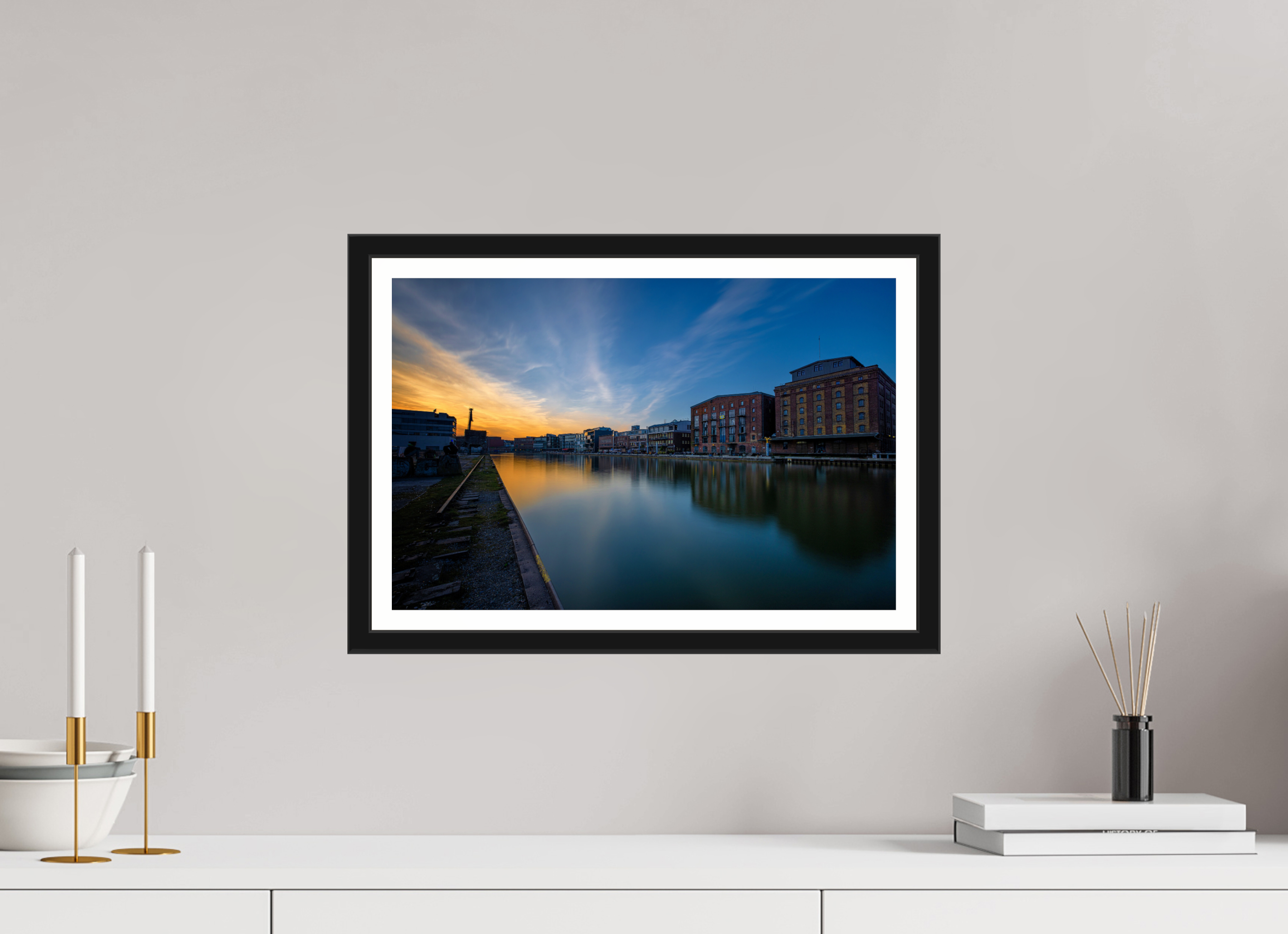 45 x 30 cm, Bern und Rand Der Hafen im Überblick Teil 2