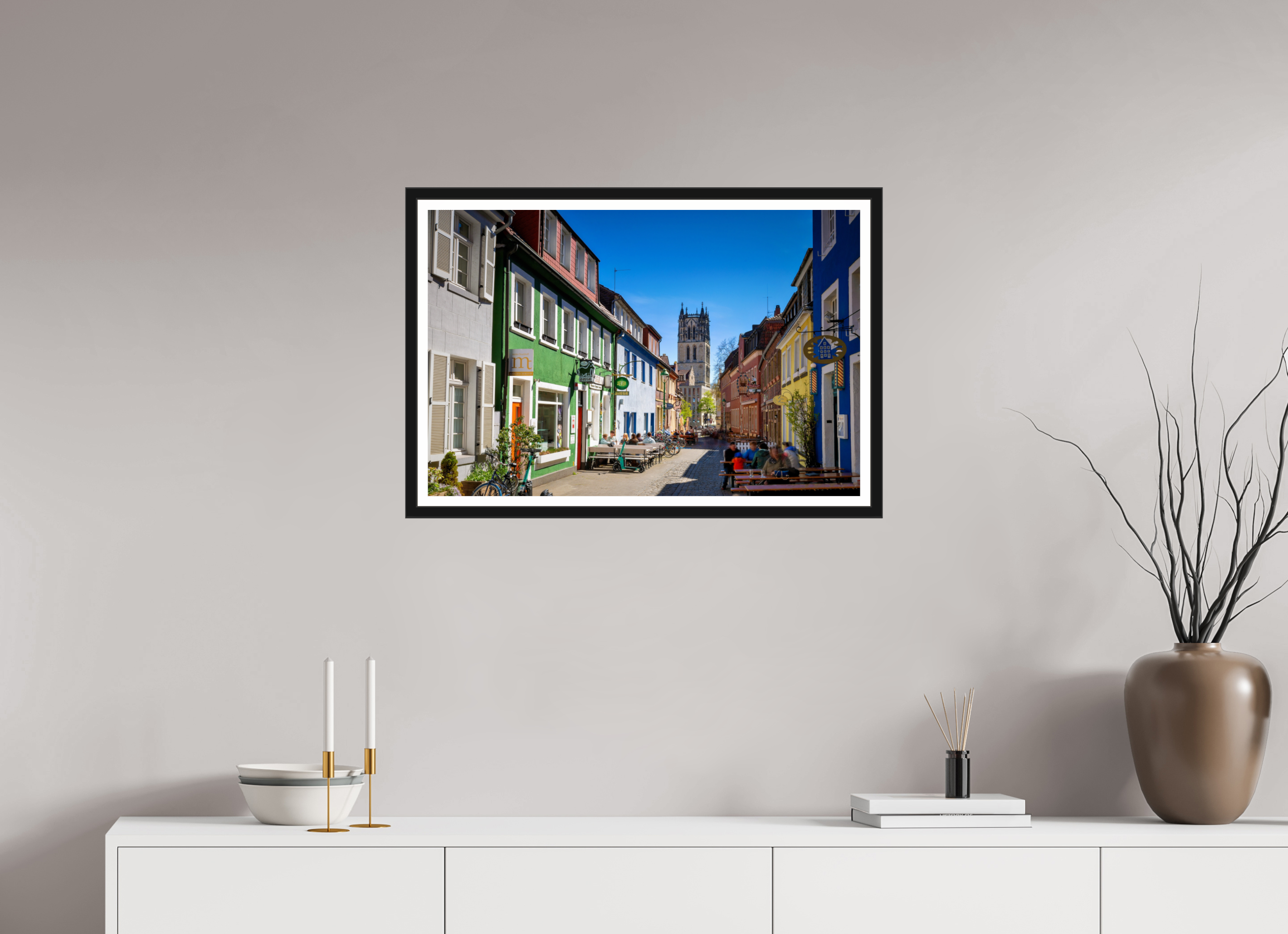 75 x 50 cm, Bern und Rand Altstadt
