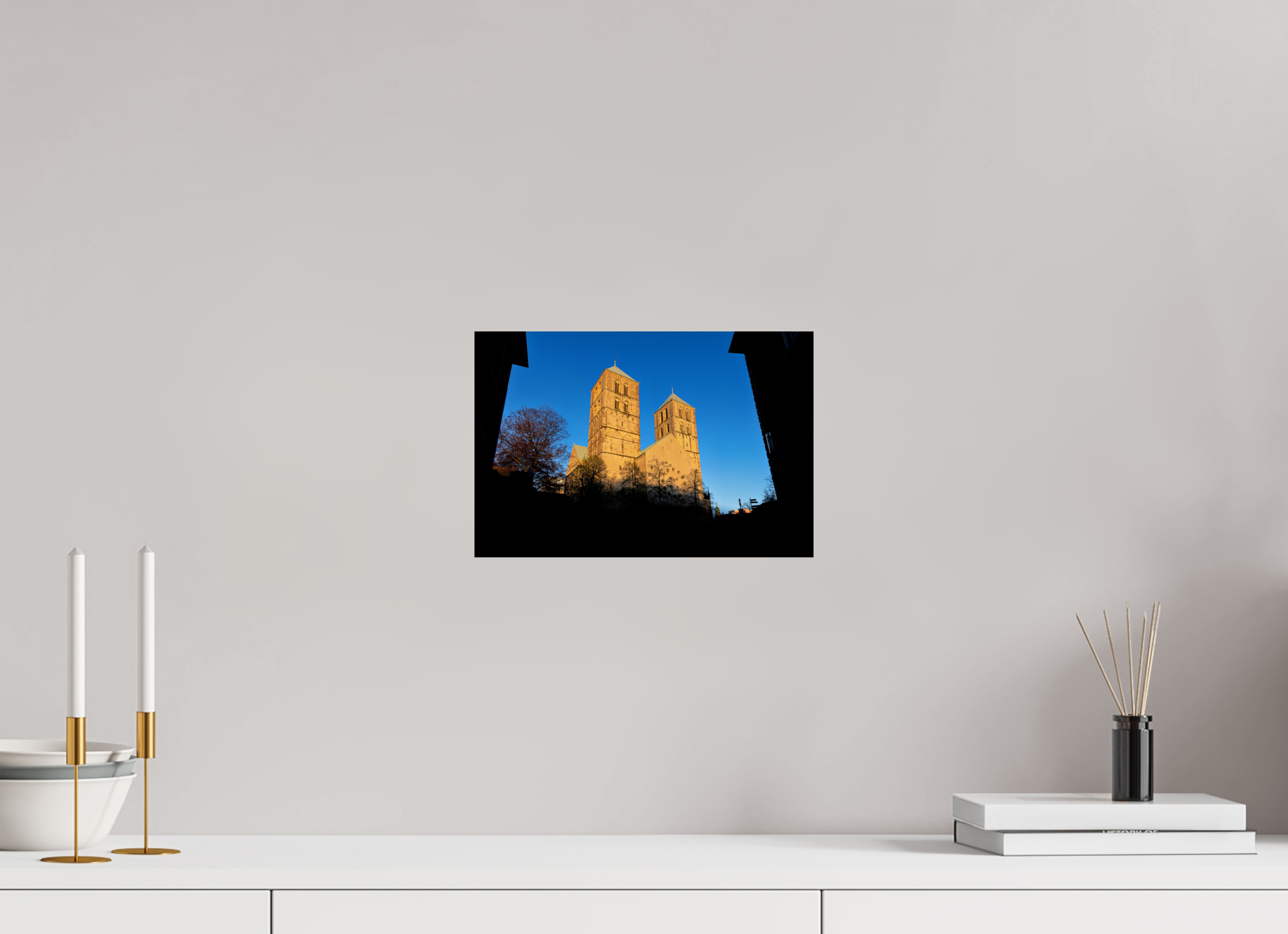 30 x 20 cm, Photo Print On Fuji Crystal DP II Der Dom - Westseite