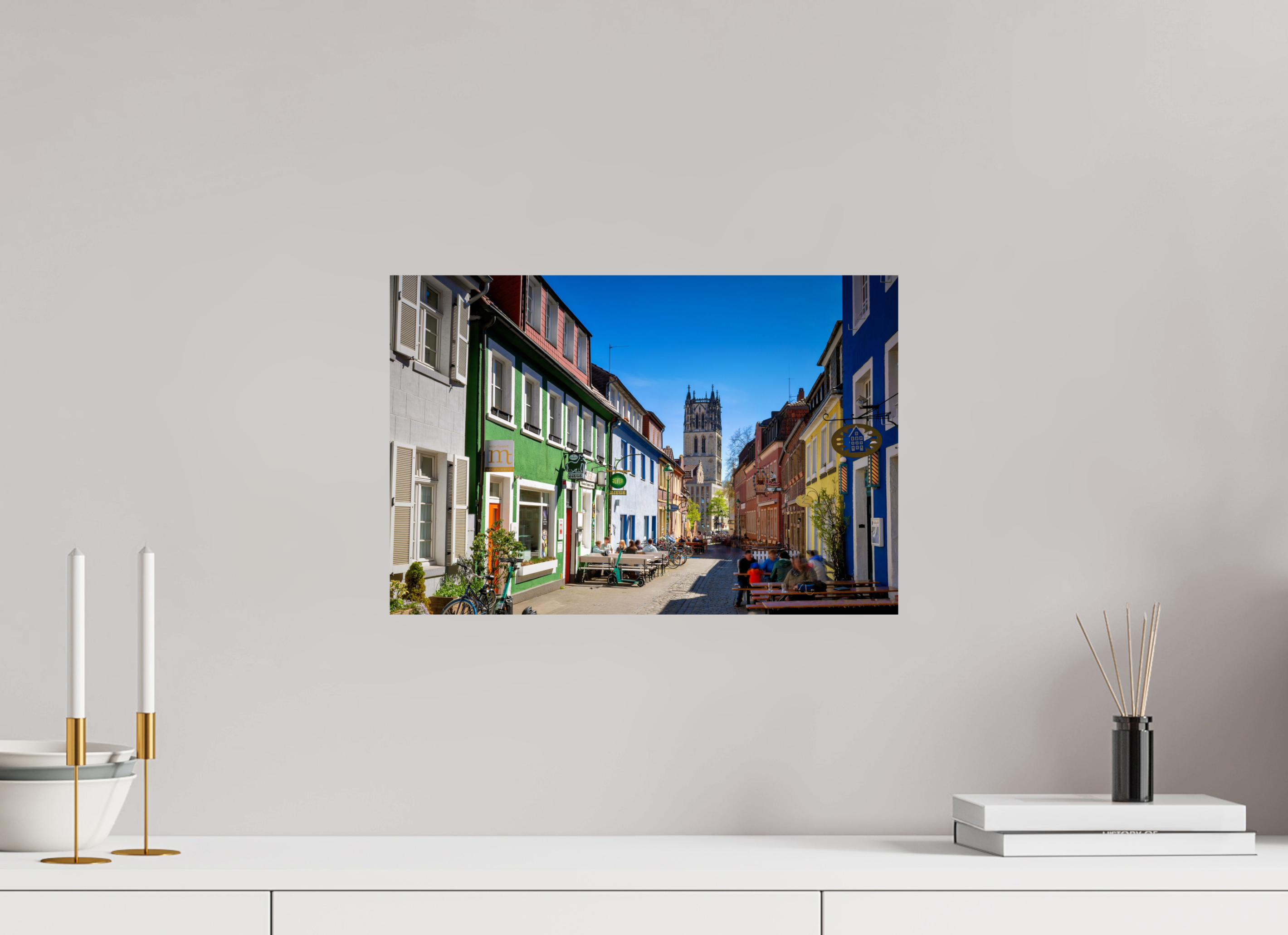 45 x 30 cm, Photo Print On Fuji Crystal DP II Altstadt