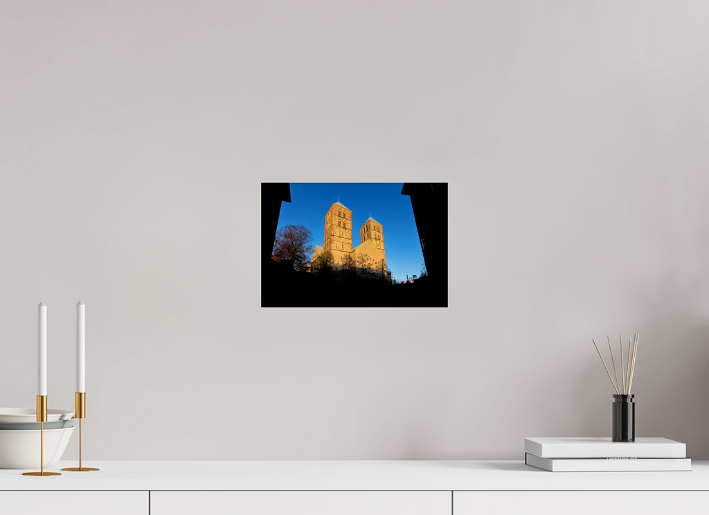 30 x 20 cm, Baryta - Fine Art Der Dom - Westseite