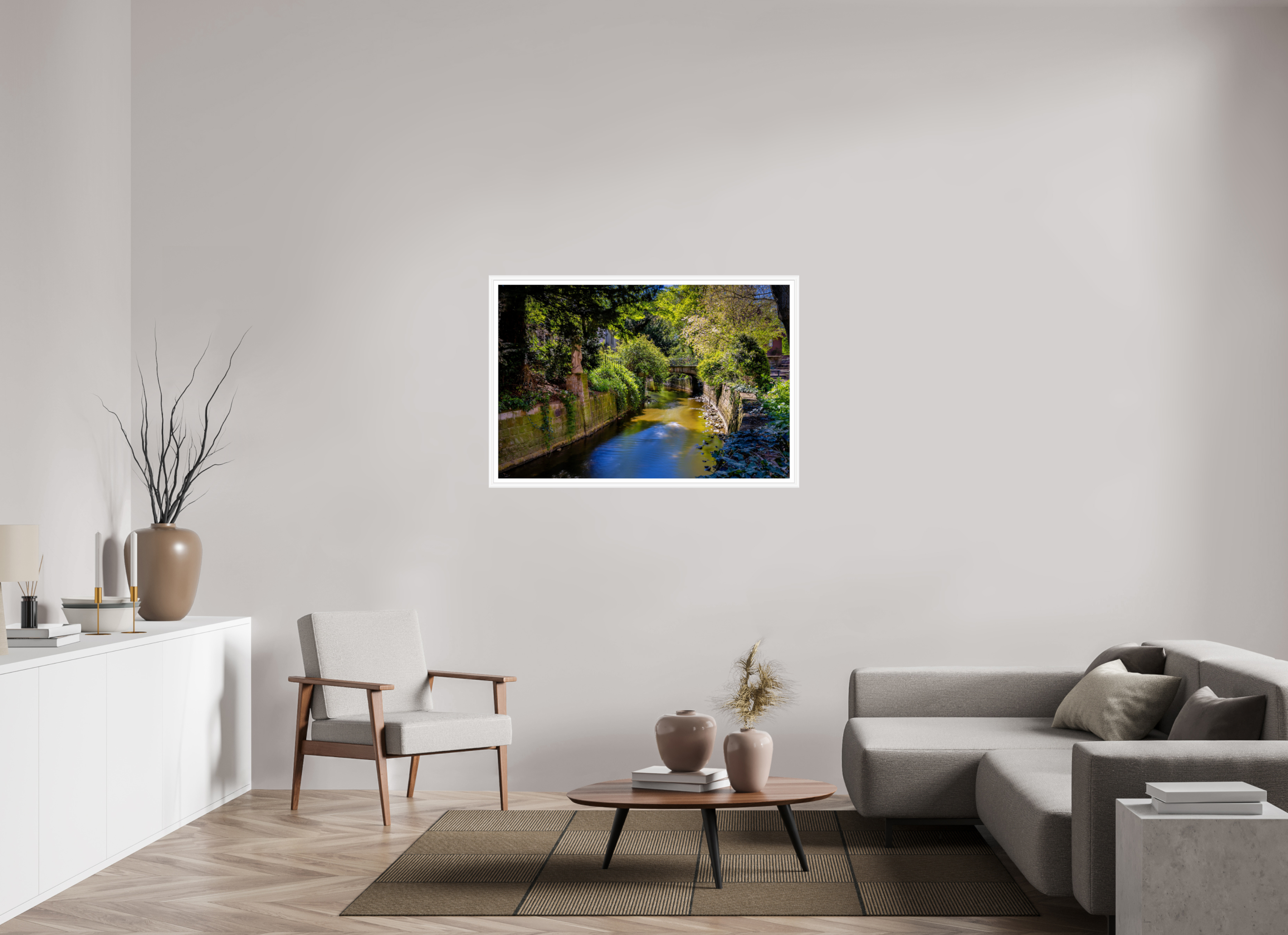 120 x 80 cm, Bern weiß und Rand AA Seitengang