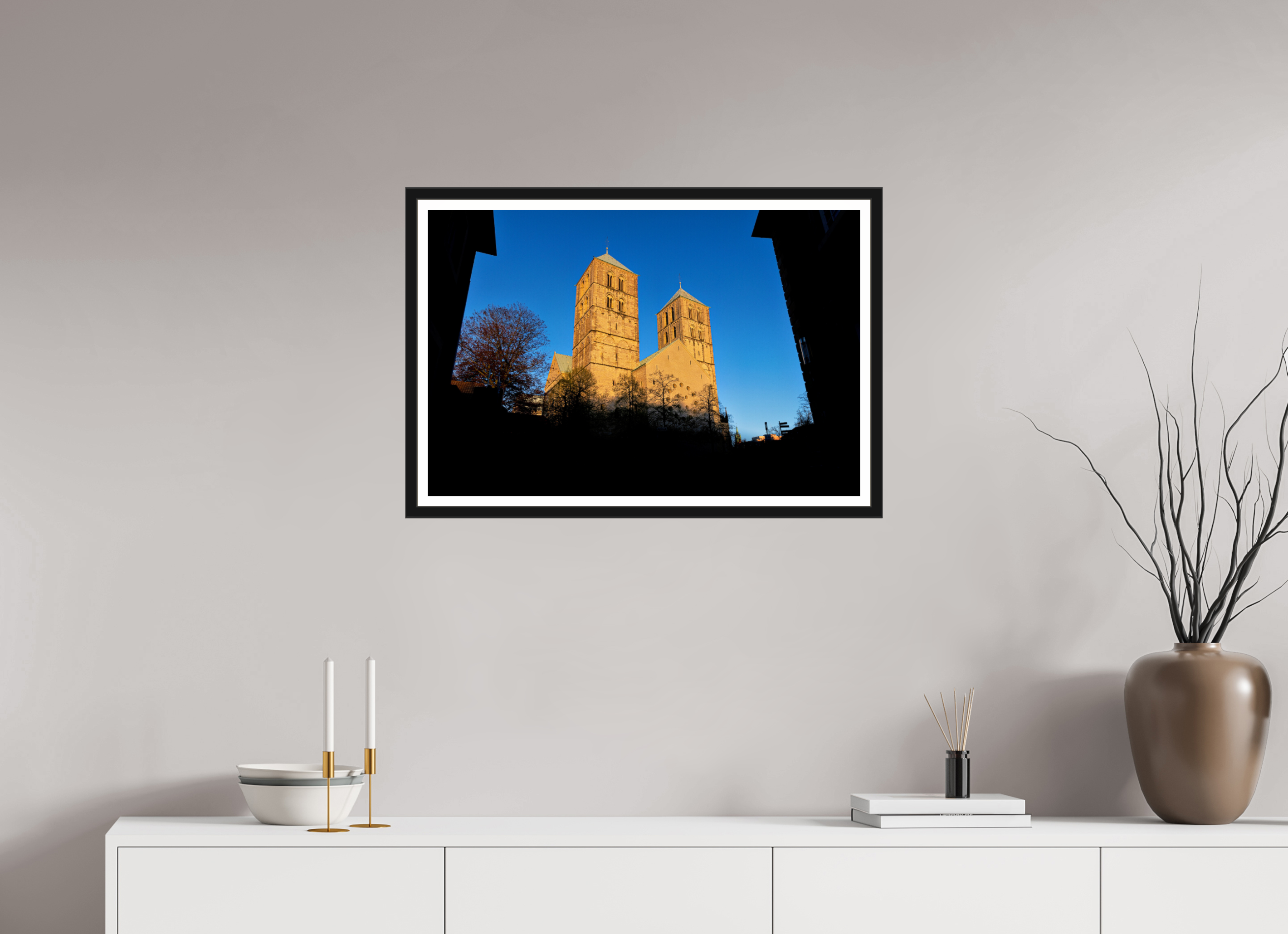 75 x 50 cm, Bern und Rand Der Dom - Westseite